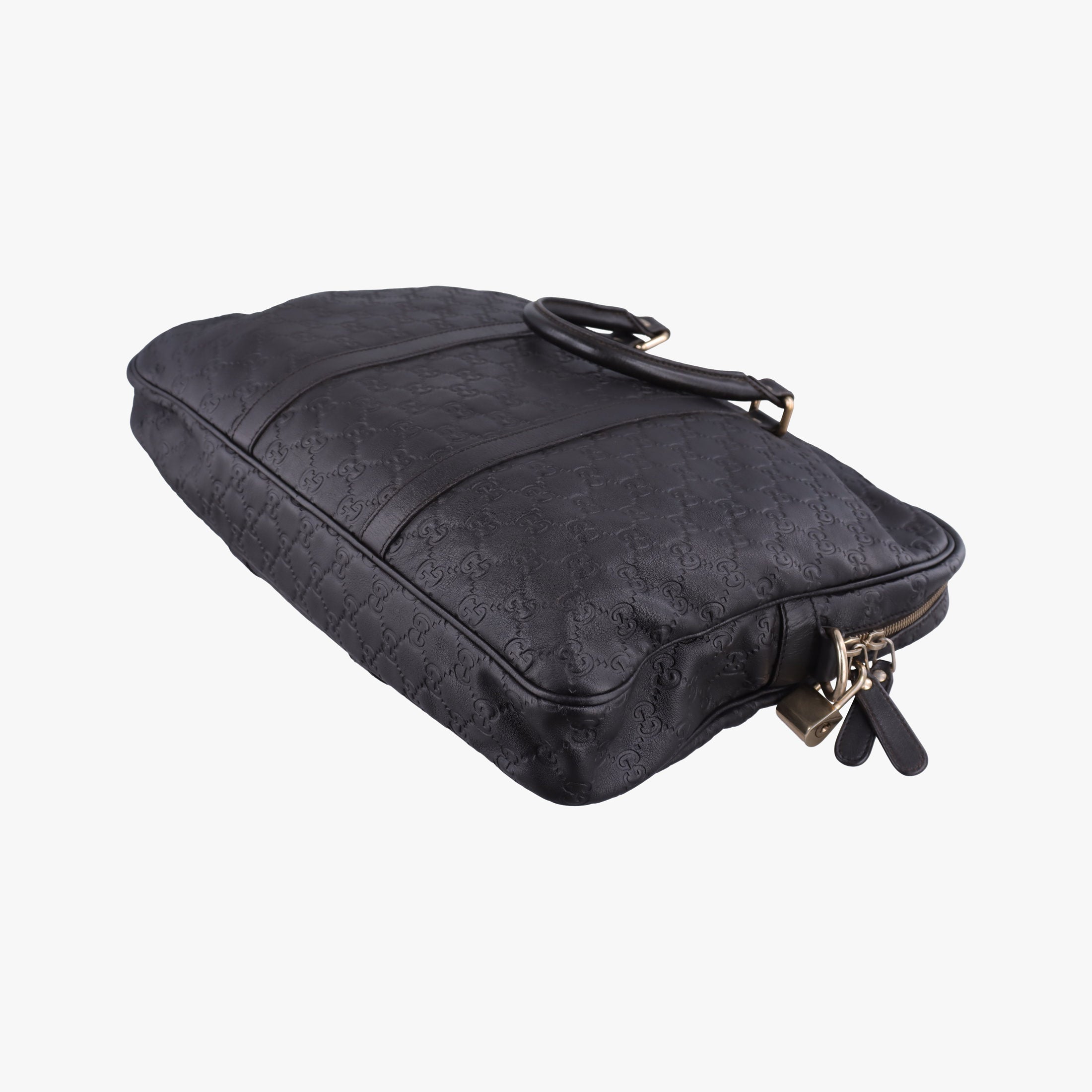Guccissima Black Leather 208463 E014447351グッチシマ ブラック レザー 208463 E014447351