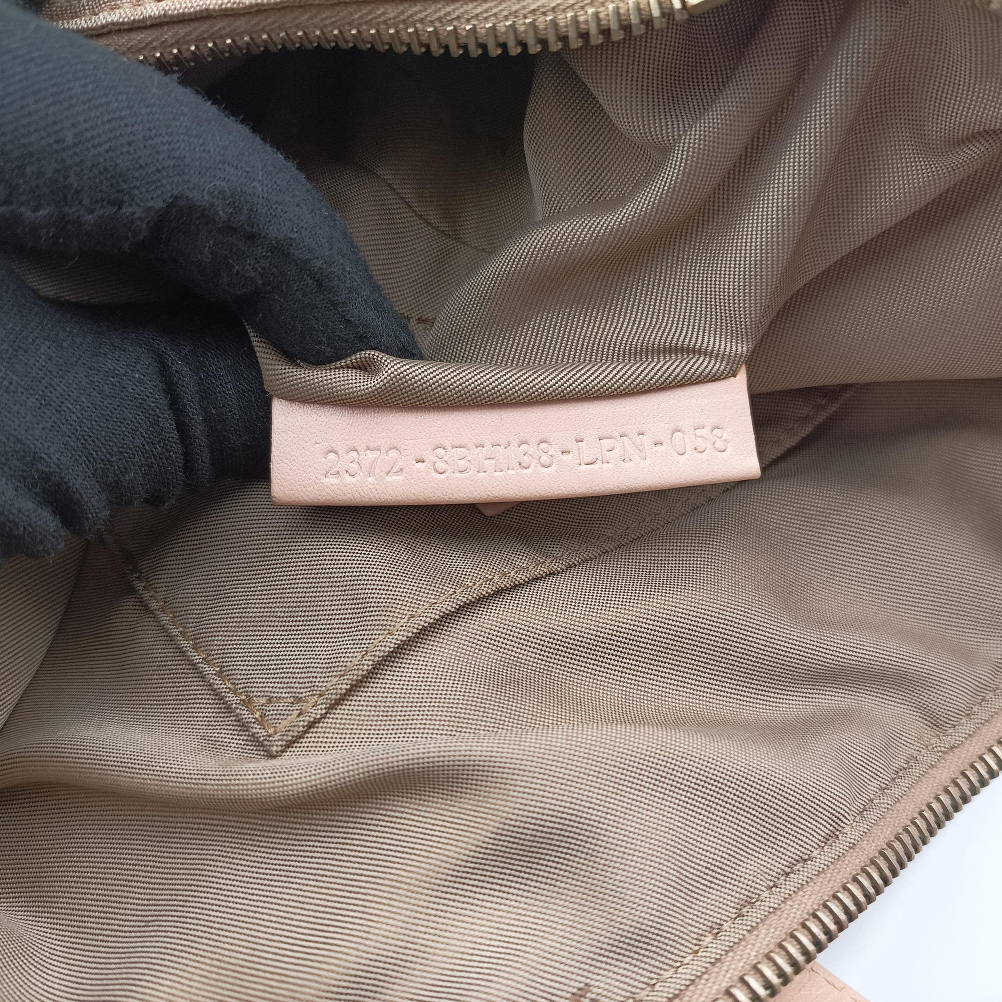 Zucchino Beige Canvas × Leather 8BH138 2372-8BH138-LPN-058ズッキーノ ベージュ キャンバス× レザー 8BH138 2372-8BH138-LPN-058