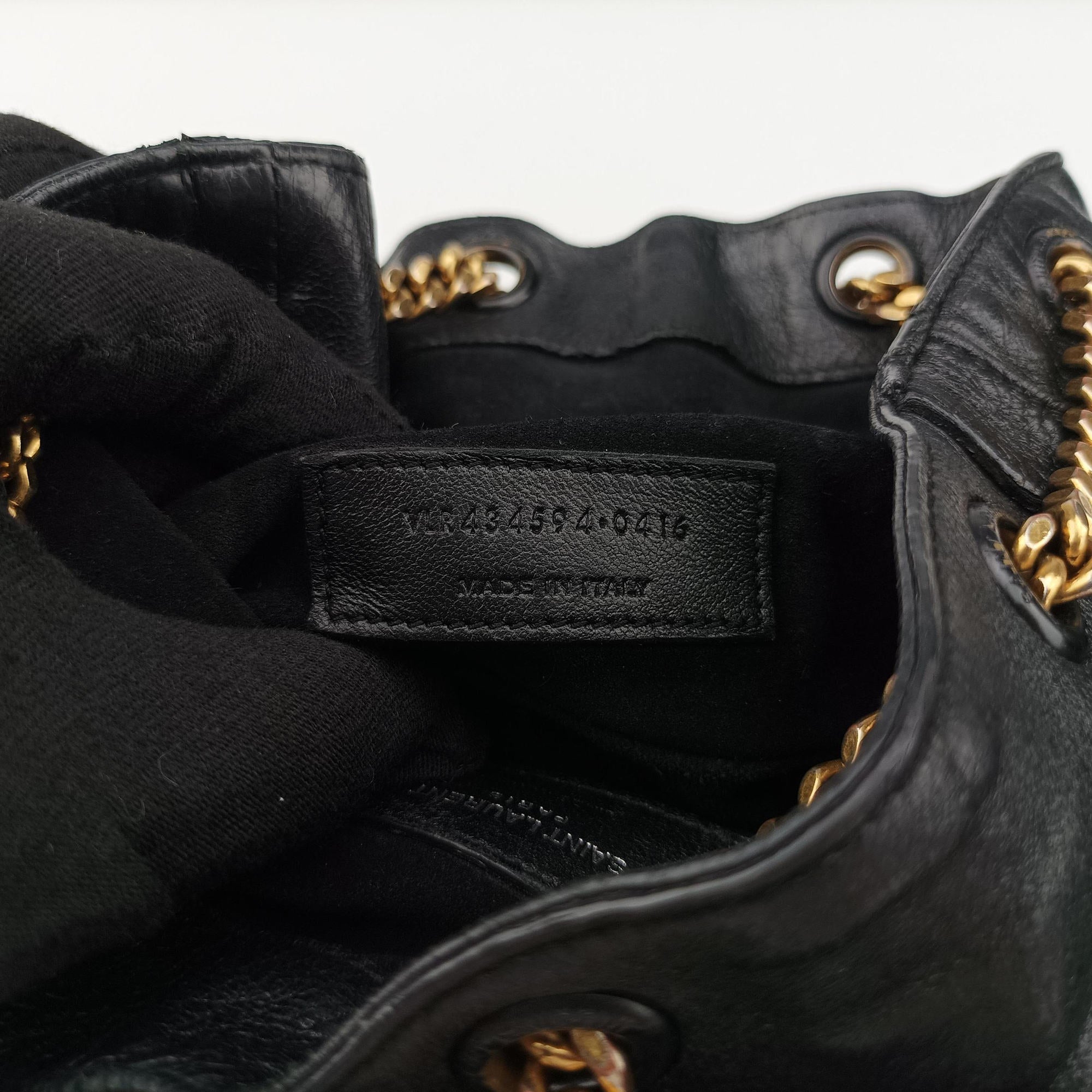 Festival Fringed Black Leather 434594 VLR434594.0416フェスティバル フリンジ ブラック レザー 434594 VLR434594.0416