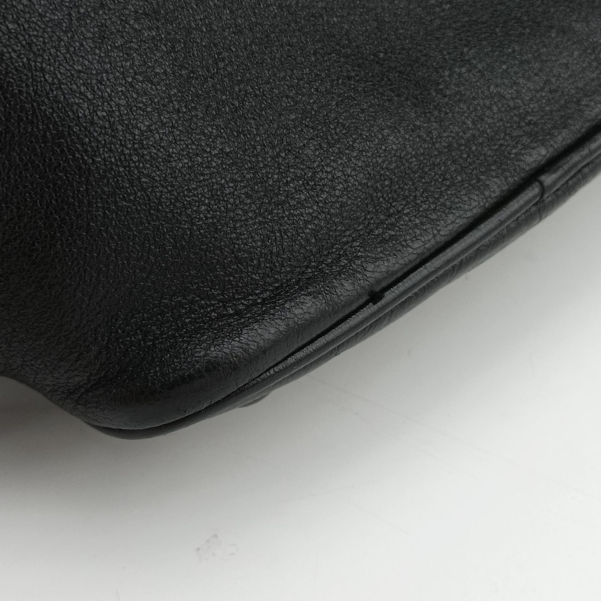 Festival Fringed Black Leather 434594 VLR434594.0416フェスティバル フリンジ ブラック レザー 434594 VLR434594.0416