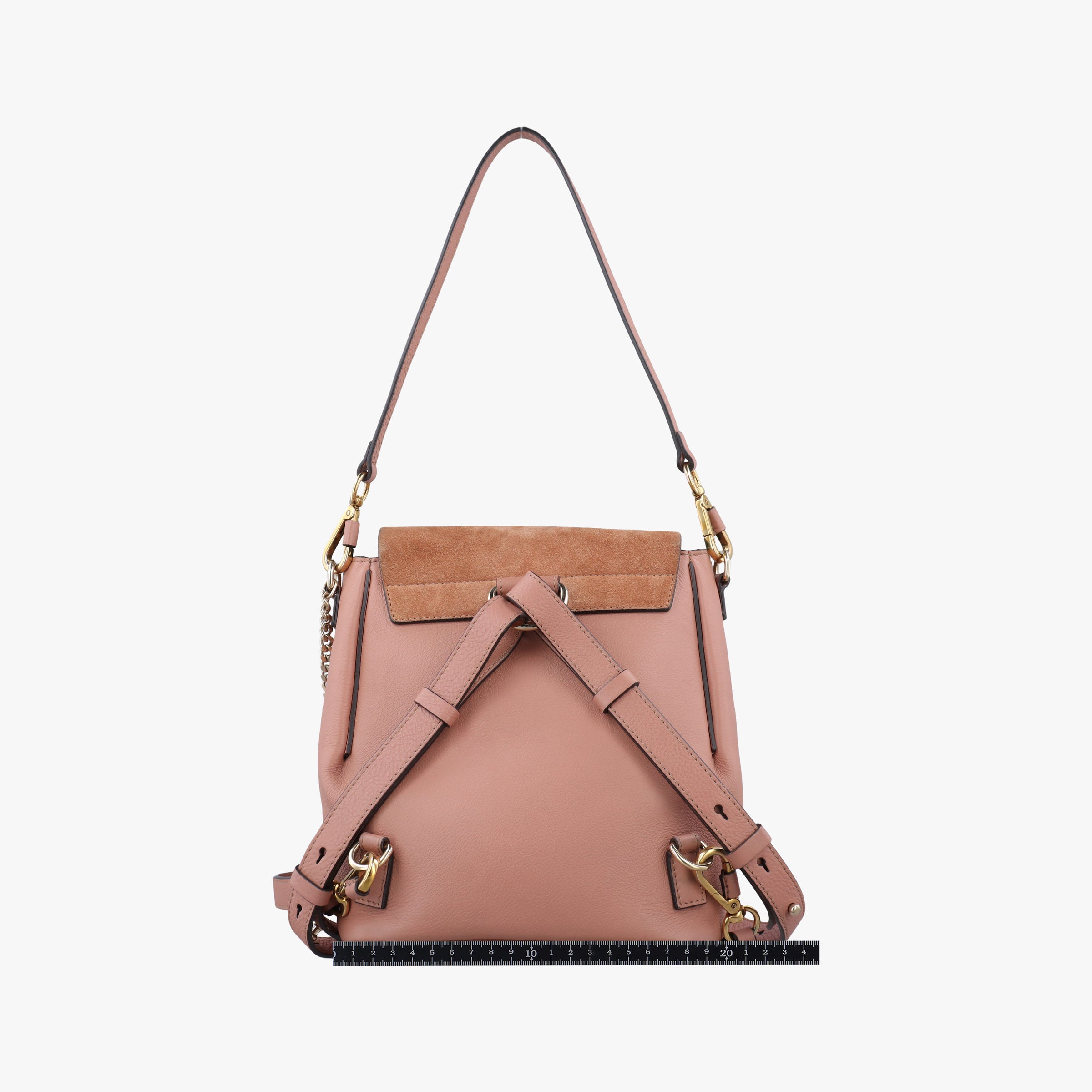 FAYE mini Brown Suede × leather 01185765~9フェイ ミニ ブラウン スエード×レザー 01185765~9