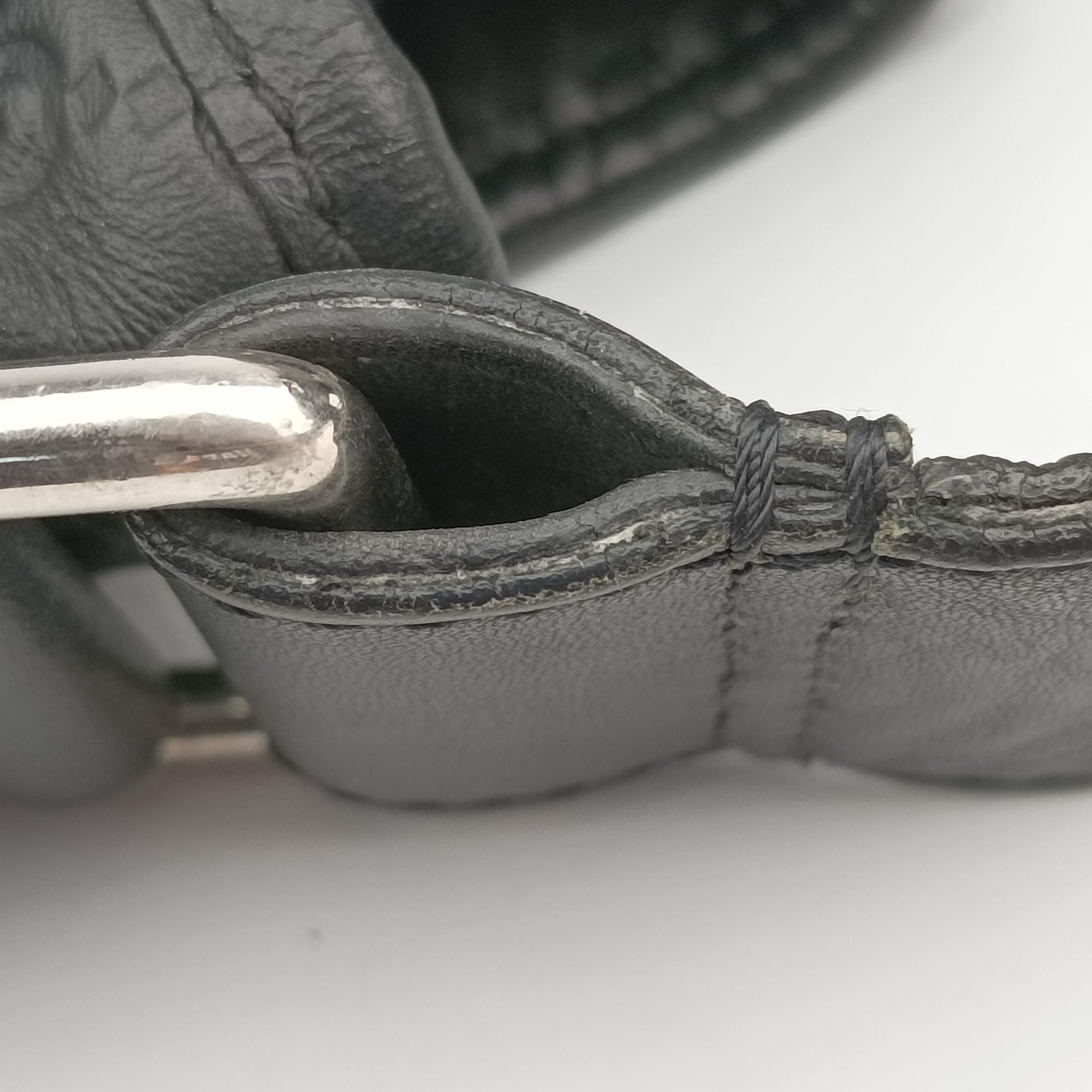 Guccissima Rubber Messenger Black Leather 246067 Lot number unknownグッチシマ ラバー メッセンジャー ブラック レザー 246067 製番不明