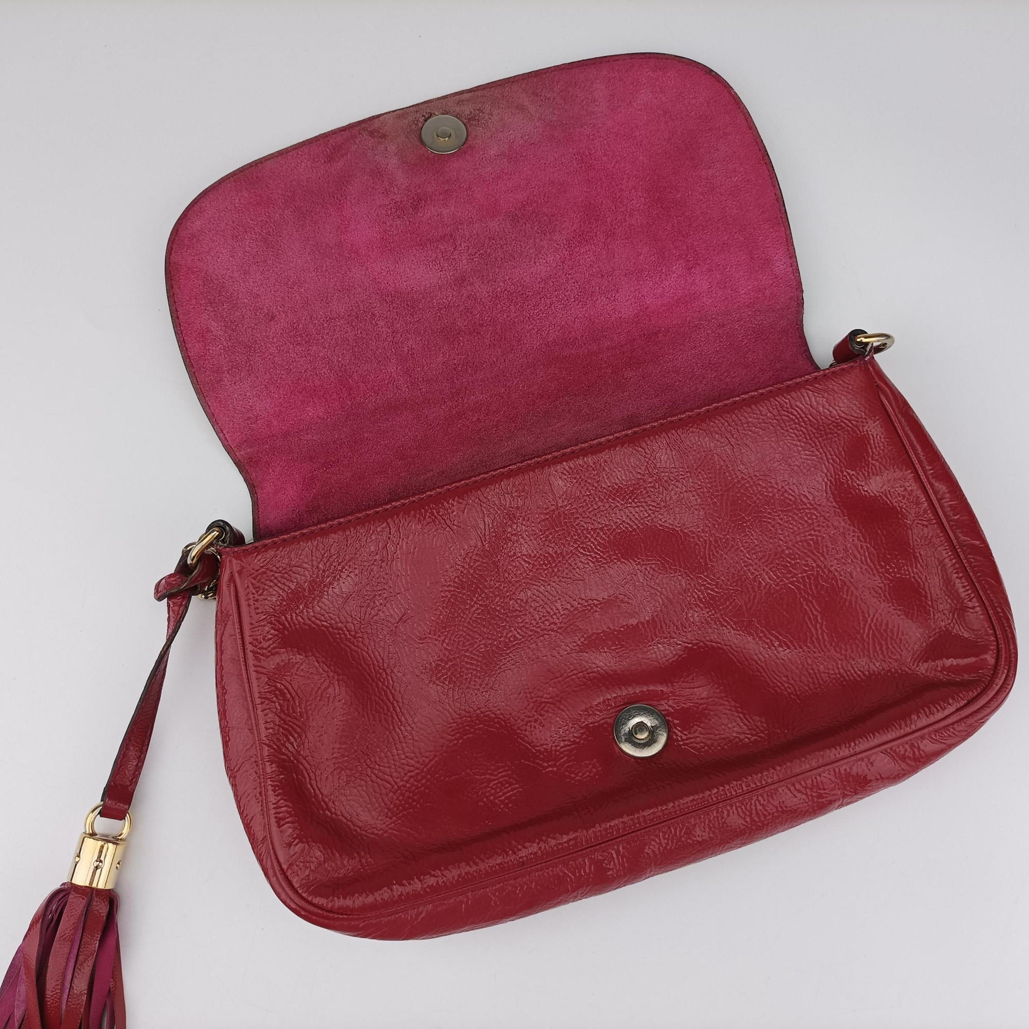 Soho Rose Patent Leather 336752 G015128236ソーホー ローズ レッド パテント 336752 G015128236
