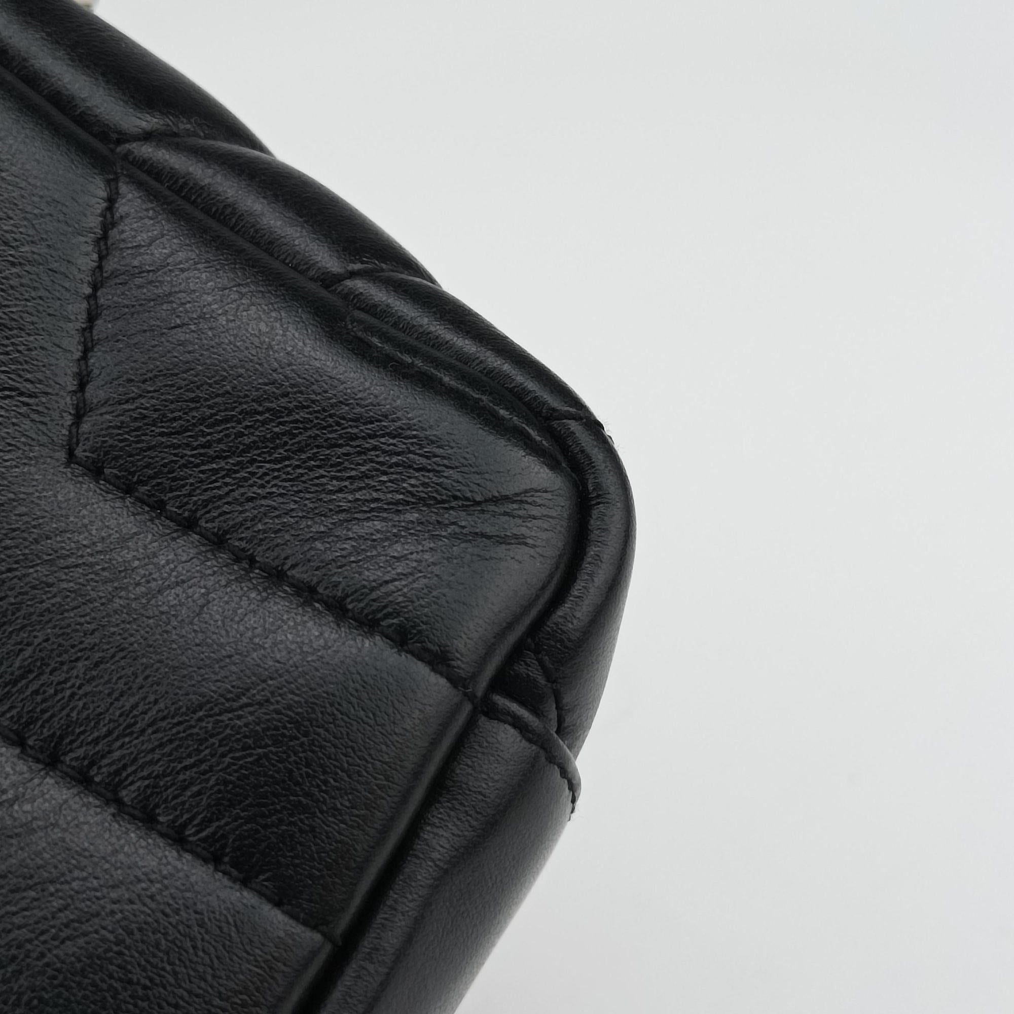 Lou Mini Bag Black Leather 457588 GUE457588.1116ルー ミニバッグ ブラック レザー 457588 GUE457588.1116