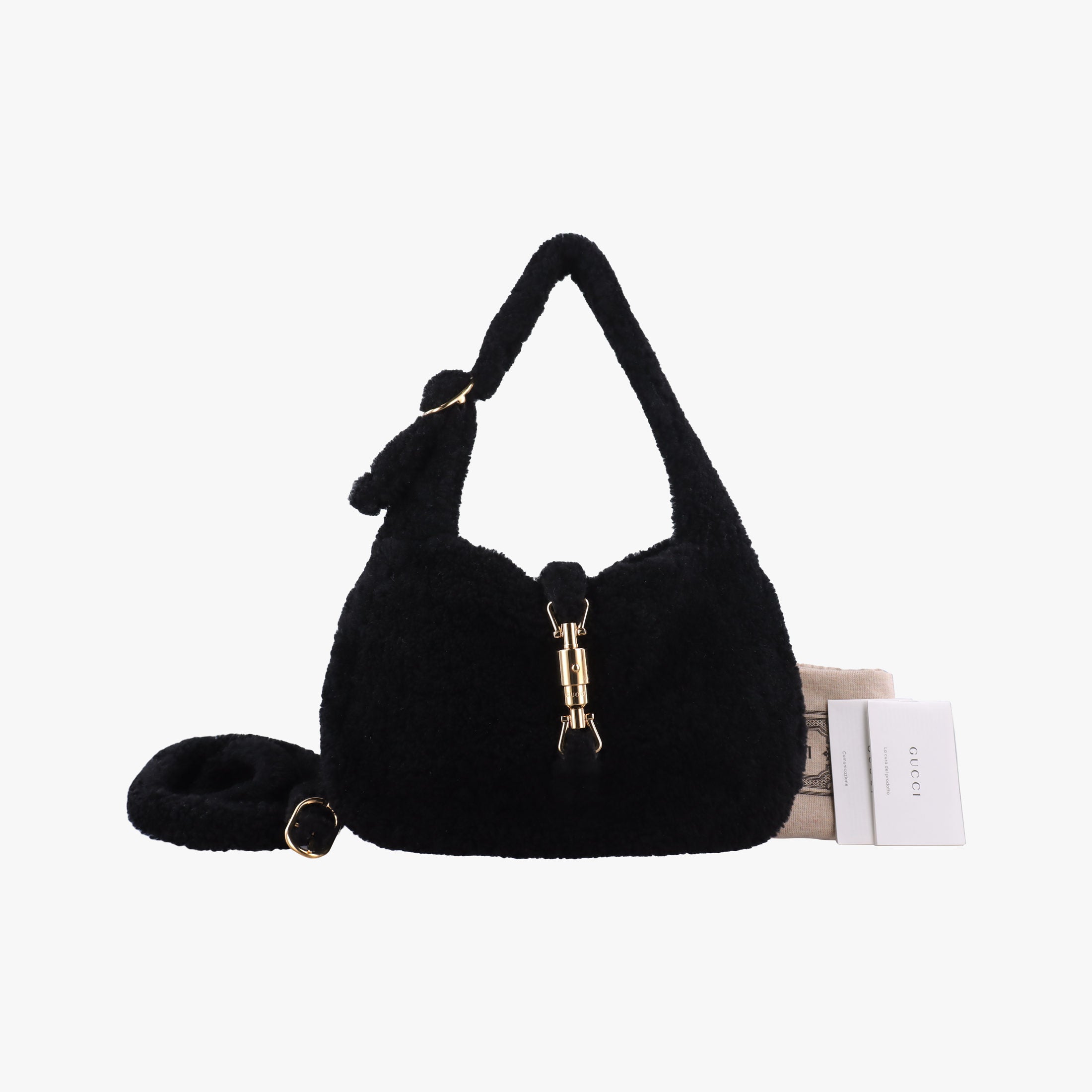 JACKIE 1961 Black Fur 636709 H041069579ジャッキー 1961 ブラック ファー 636709 H041069579