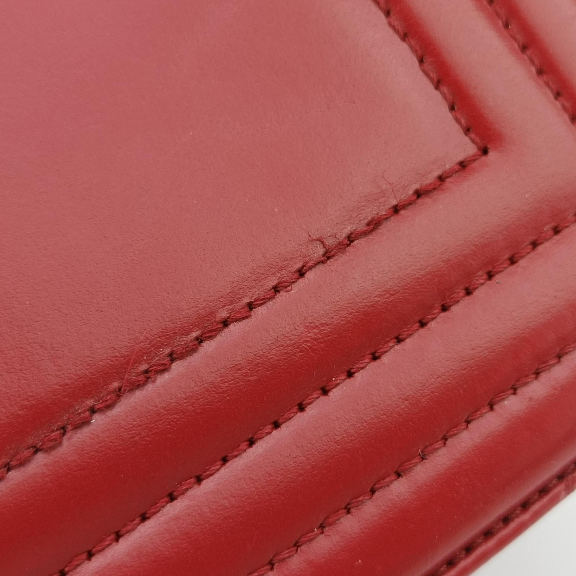 Jetsetter Boy Shopping Tote Red Leather A66708 15635654ジェットセッター ボーイ ショッピング トート レッド レザー A66708 15635654