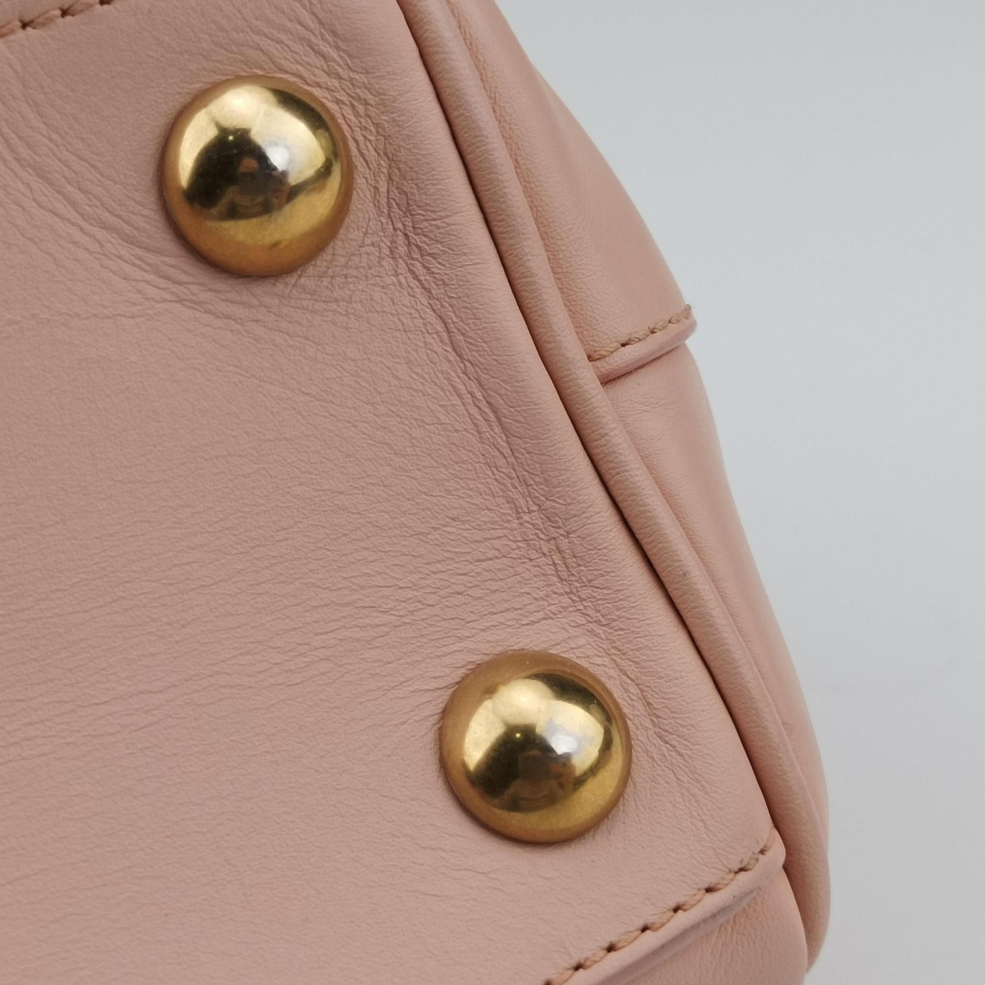 CLASSIC BABY DUFFLE Pink Leather 330958 330958 213317クラシック ベイビーダッフル ピンク レザー 330958 330958 213317