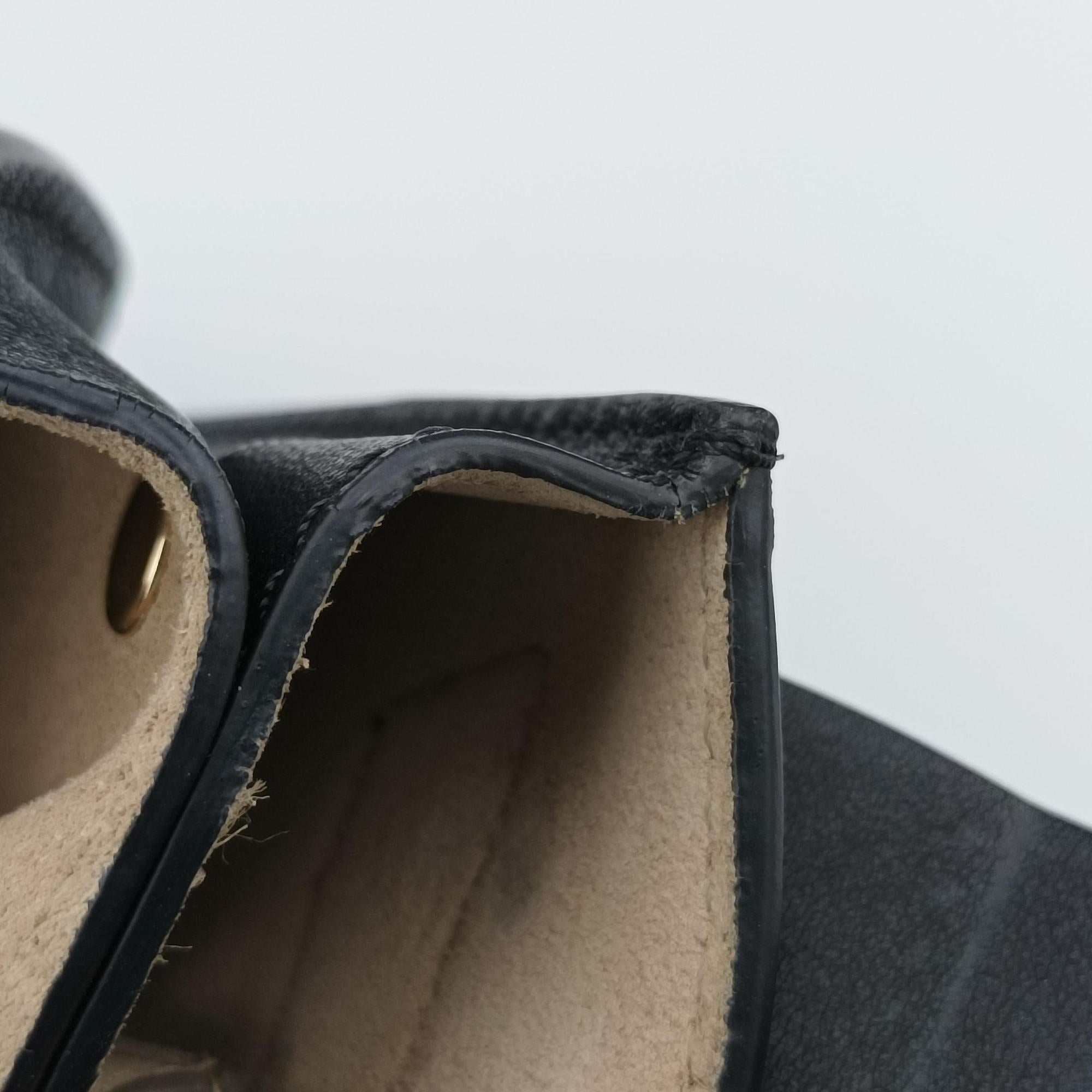 FAYE Black Suede × leather 01-16-50-65フェイ ブラック スエード×レザー 01-16-50-65