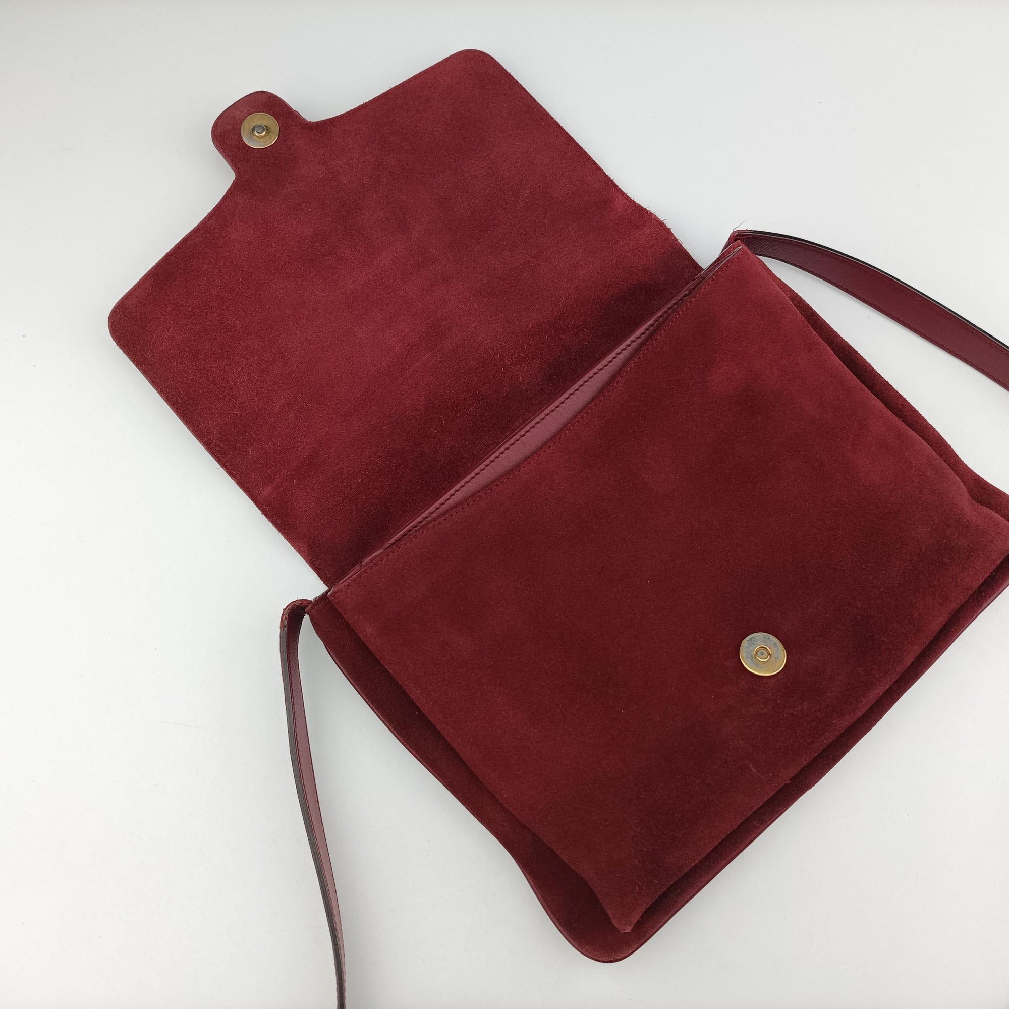Arli Burgundy Suede×leather 550126 G028167648アリー ワインレッド スエード×レザー 550126 G028167648
