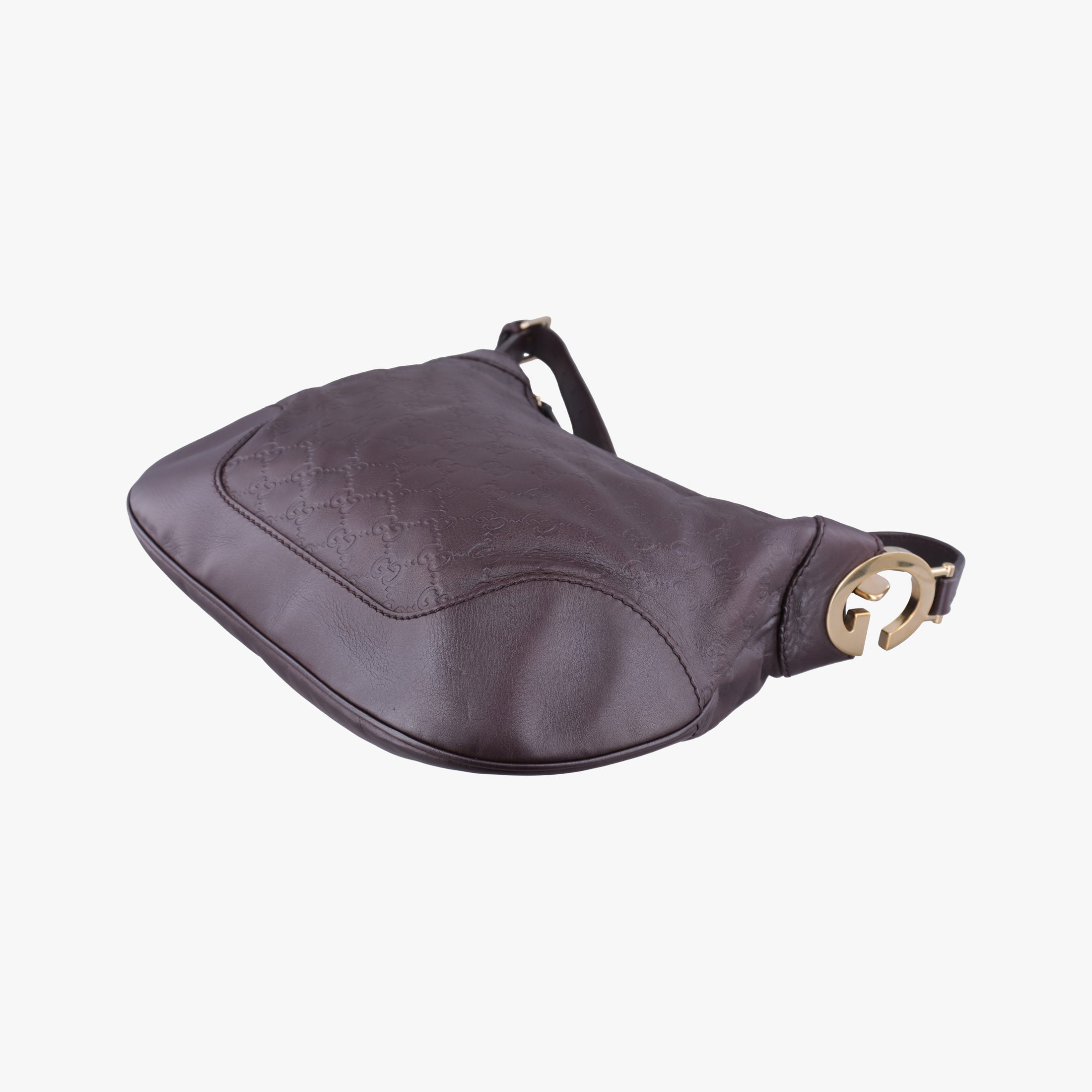 Hobo Guccissima Ebony Leather 211810 B7205061ホーボー グッチシマ エボニー レザー 211810 B7205061