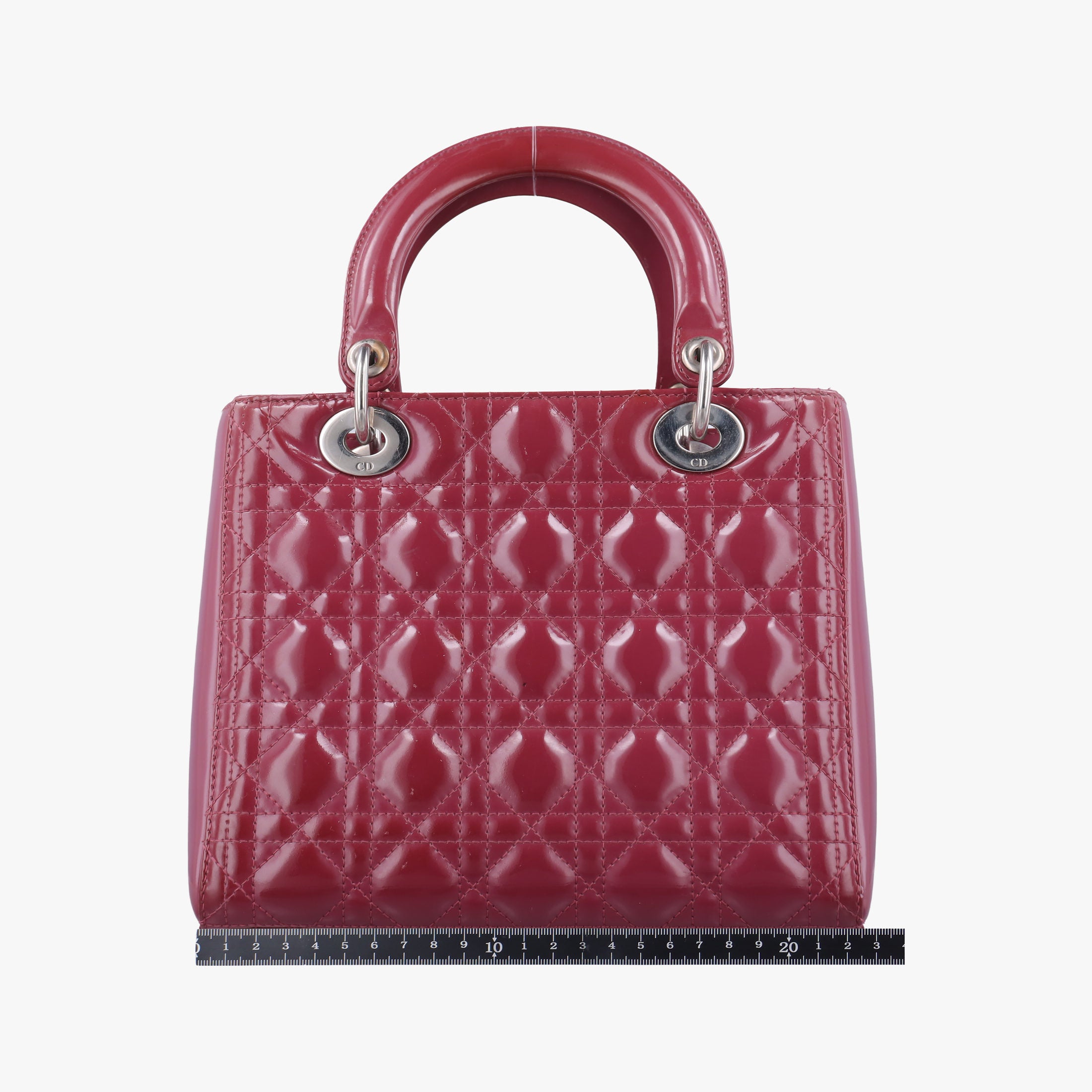 Lady Dior Purple patent 01-BO-0122 Bレディディオール パープル パテント 01-BO-0122 B