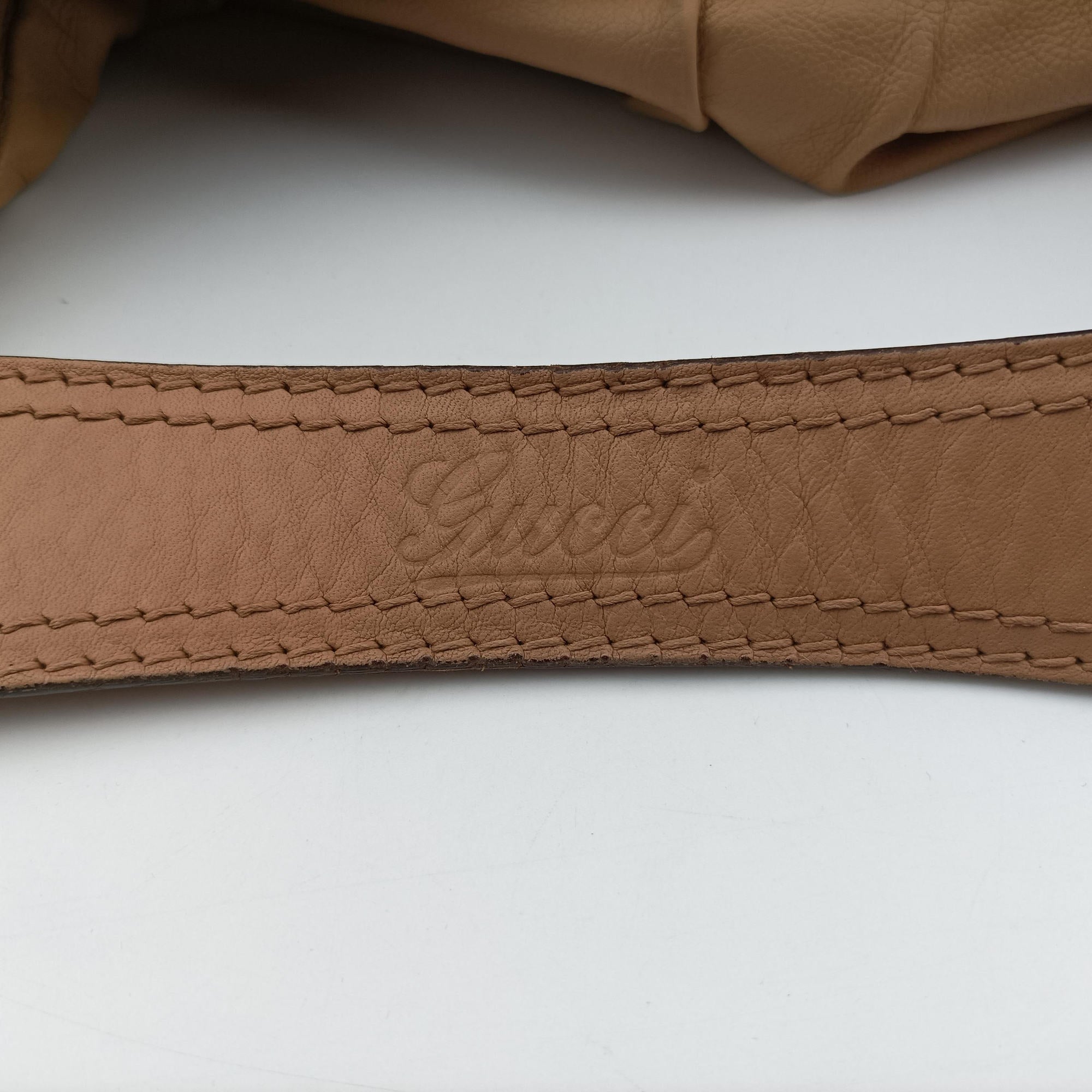 Jockey Hobo Brown leather 203542 F4160746ジョッキー ホーボー ブラウン レザー 203542 F4160746