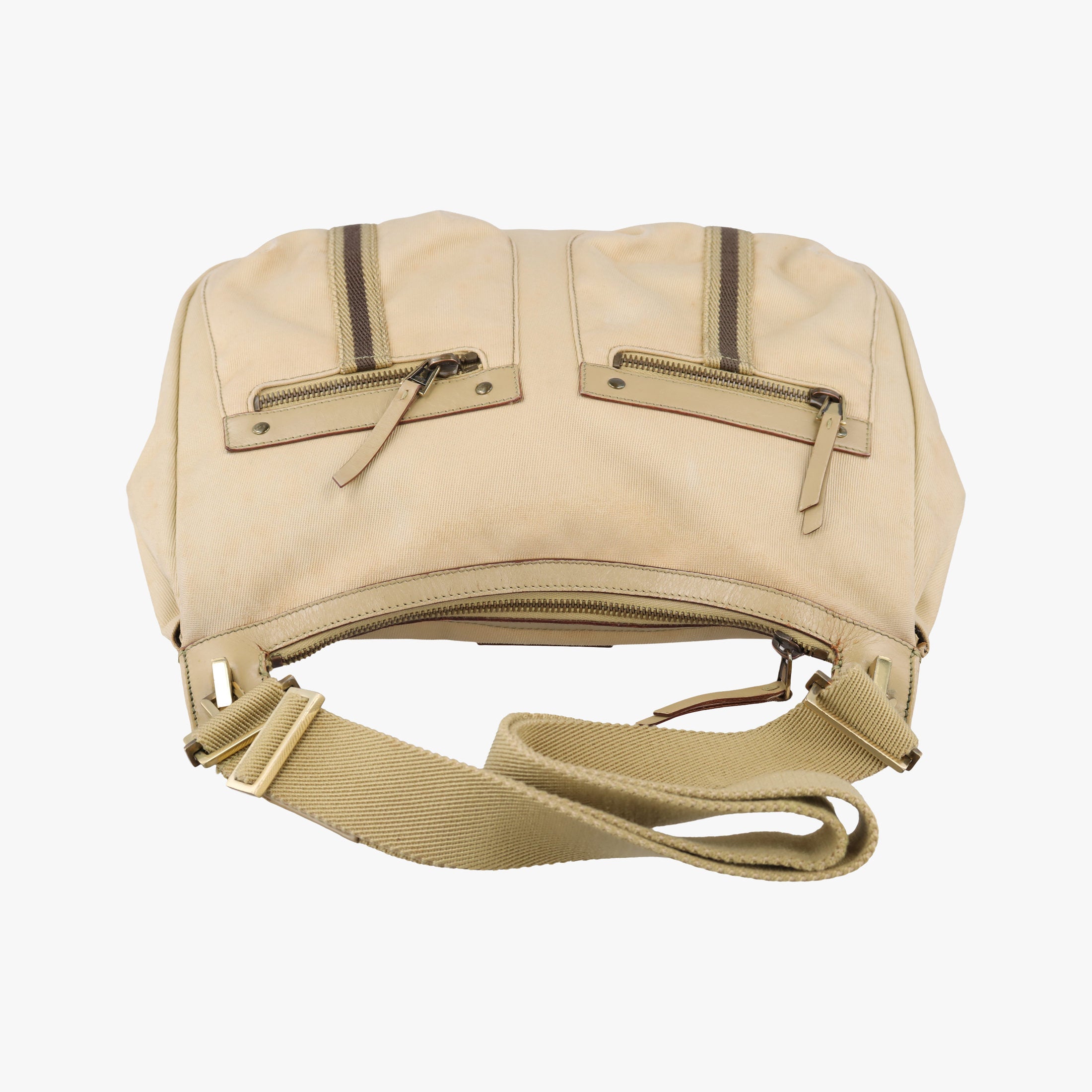Double Pocket Beige canvas 90762 ダブルポケット ベージュ キャンバス 90762