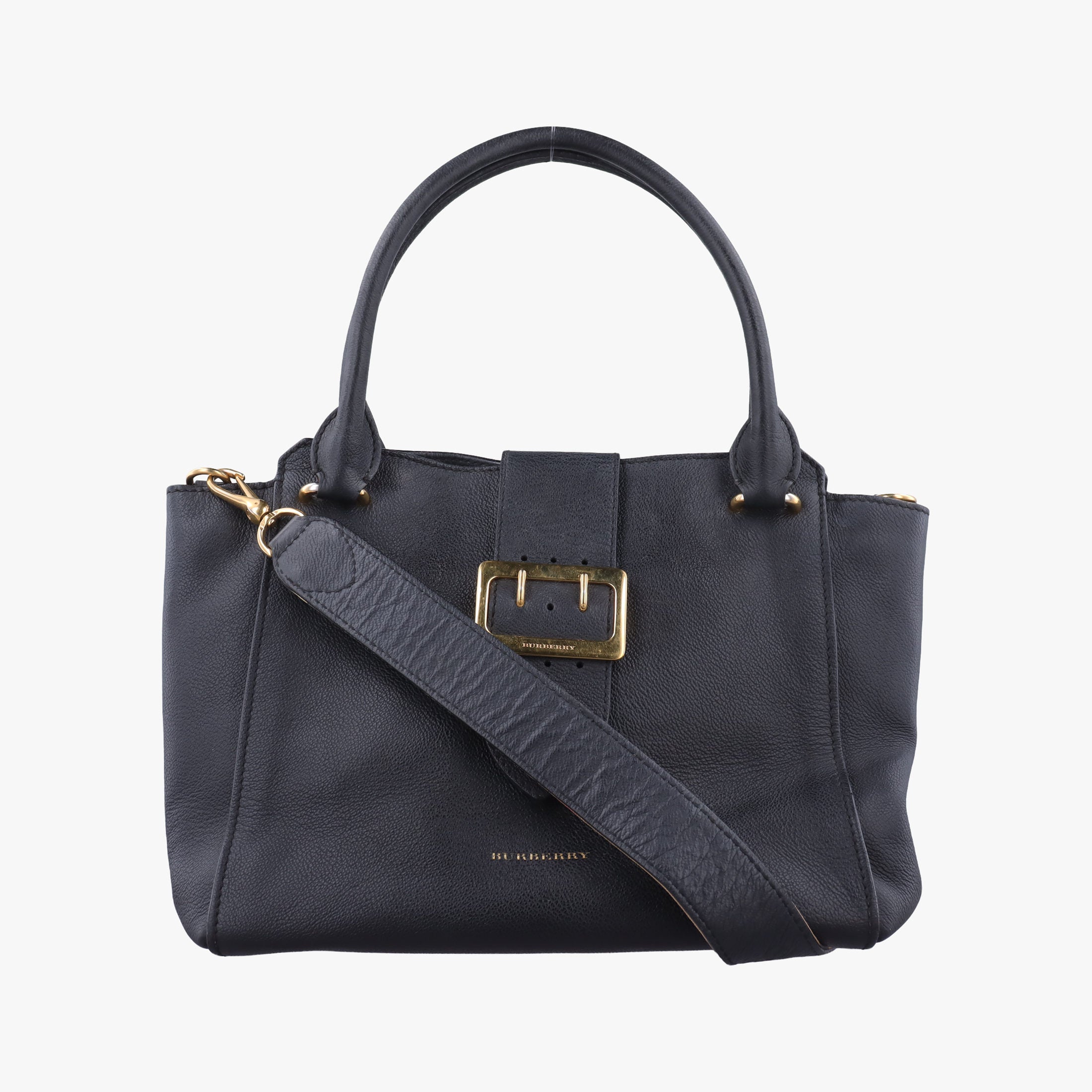 Buckle Black Leather TIVPIC1264バックル ブラック レザー TIVPIC1264