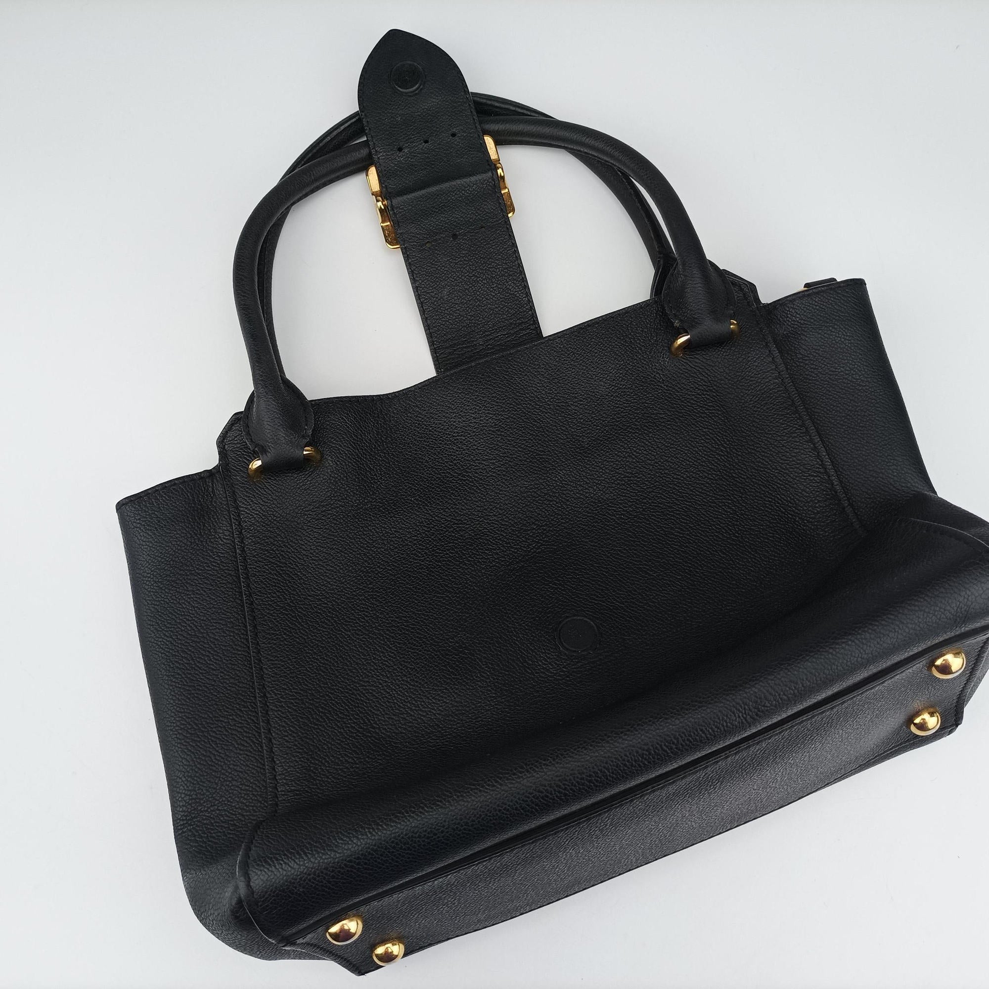 Buckle Black Leather TIVPIC1264バックル ブラック レザー TIVPIC1264