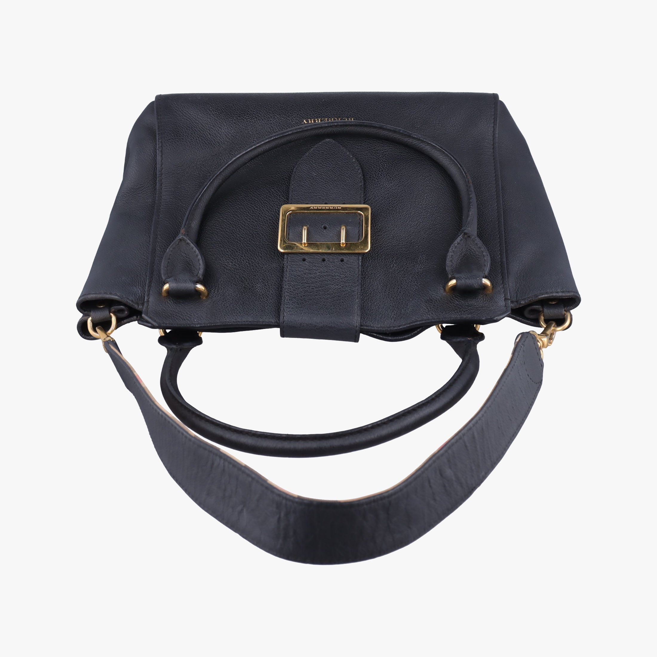 Buckle Black Leather TIVPIC1264バックル ブラック レザー TIVPIC1264