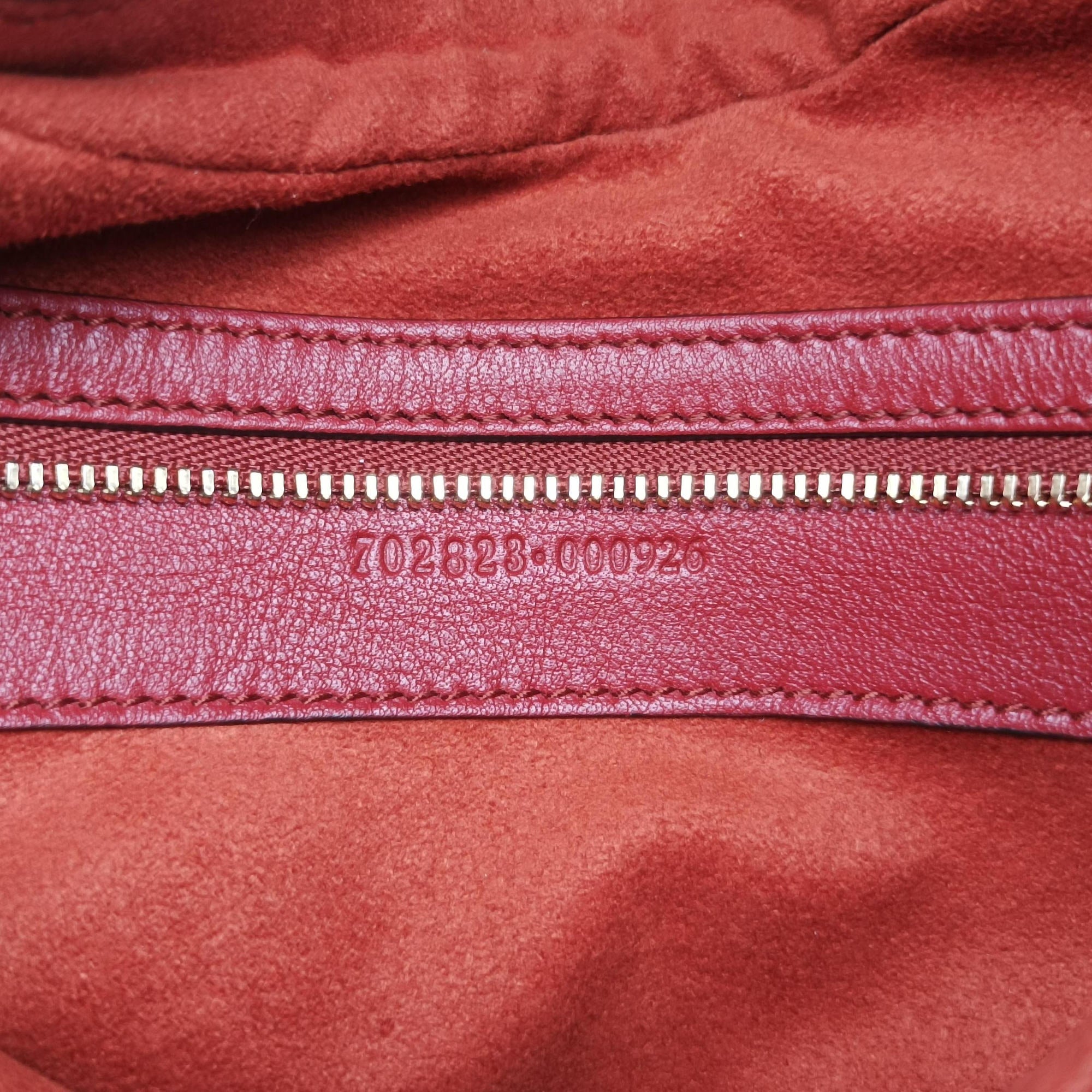 Attache G-Shaped Hook Rust Red Suede × Leather 702823 A038343624アタッシュ Gフック ラストレッド スエード × レザー 702823 A038343624