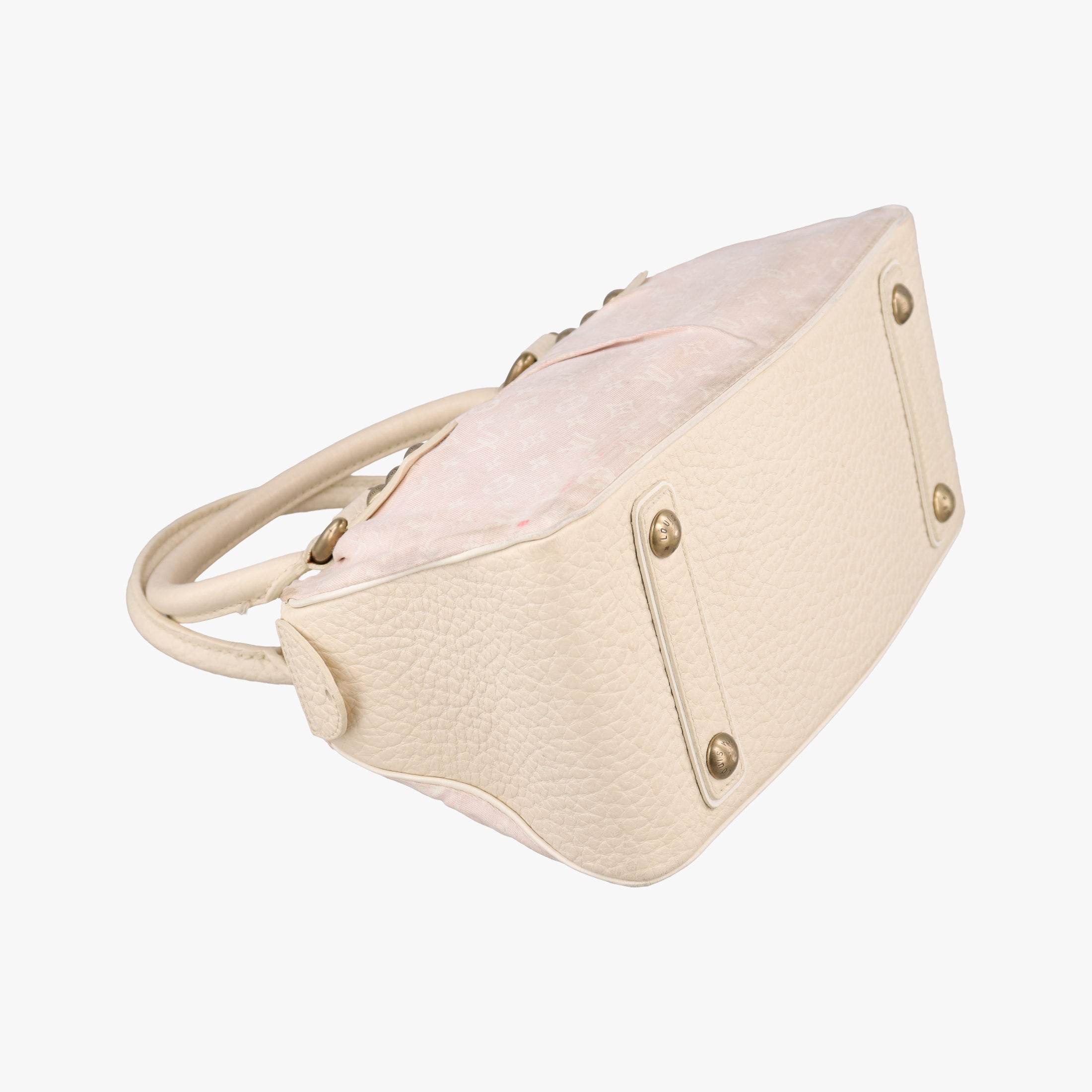 Trapeze PM RosePink Monogram Mini Lin Canvas × Leather M40062 TH1016トラペーズPM ローズピンク モノグラムミニランキャンバス × レザー M40062 TH1016