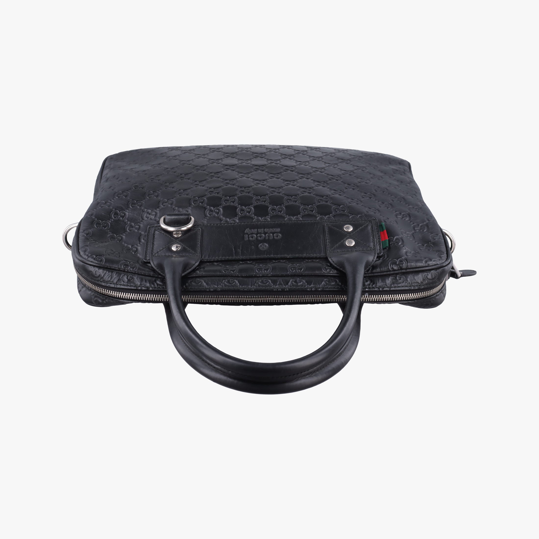 Guccissima Briefcase Business Black Leather 328937 H018695772グッチシマ ブリーフケース ビジネス ブラック レザー 328937 H018695772