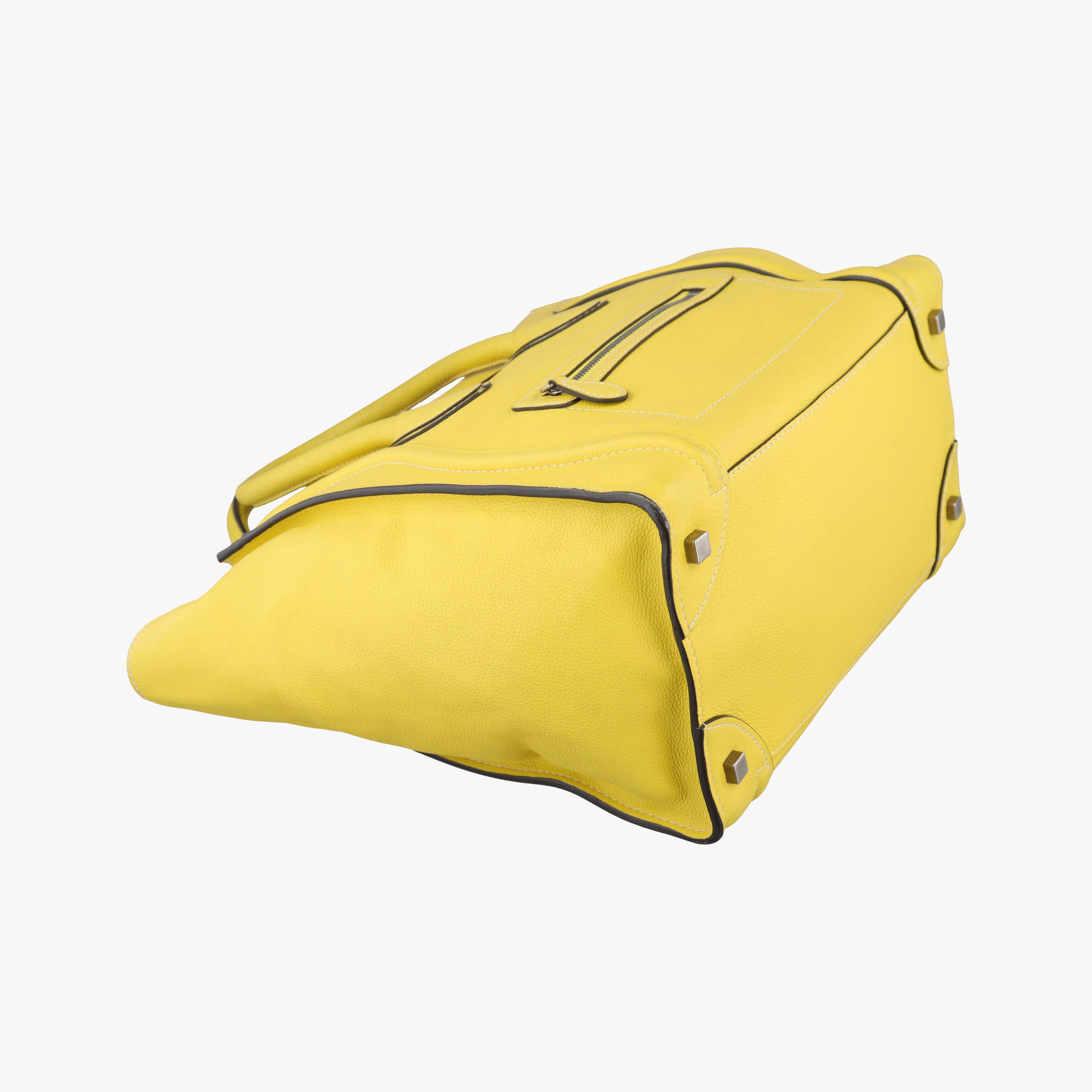 Luggage Mini Shopper Yellow Leather S-AT-0122 S-PA-0122ラゲージミニショッパー イエロー レザー S-AT-0122 S-PA-0122