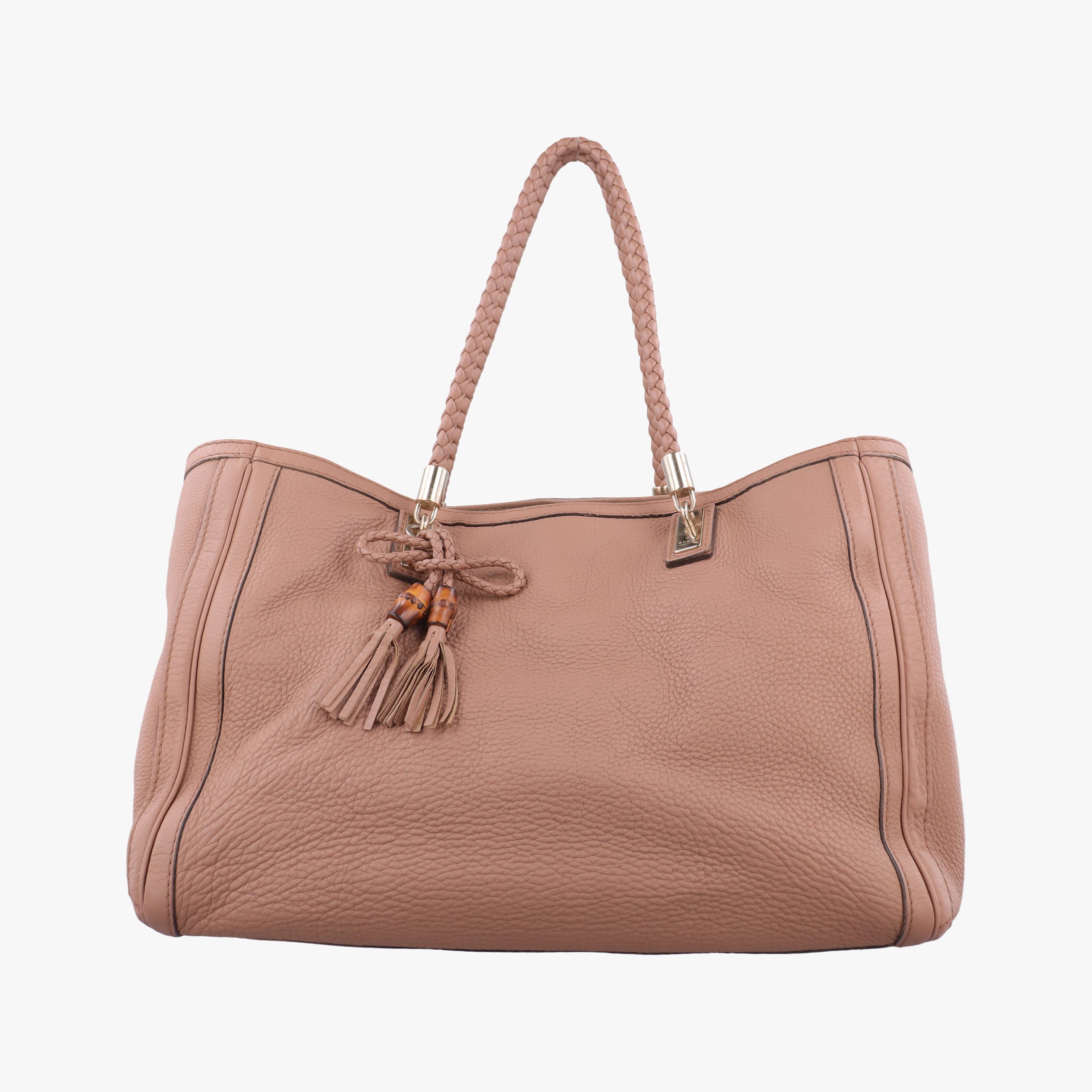 Bella Bamboo Tassel fringe Pink Leather 269945 A9898044ベラ バンブータッセル フリンジ ピンク レザー 269945 A9898044