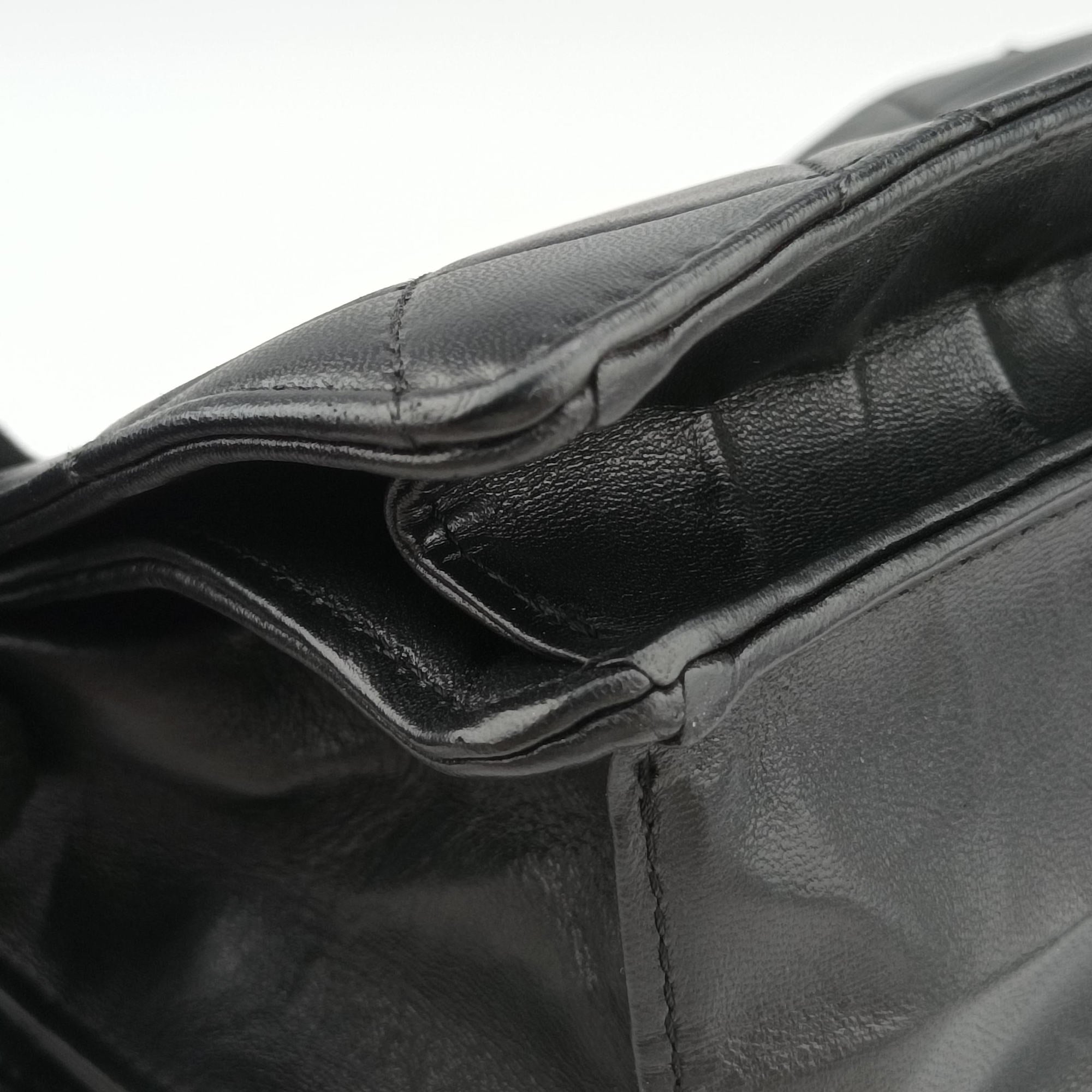 2.55 Matelasse Black lambskin A65613 167357912.55 マトラッセ ブラック ラムスキン A65613 16735791