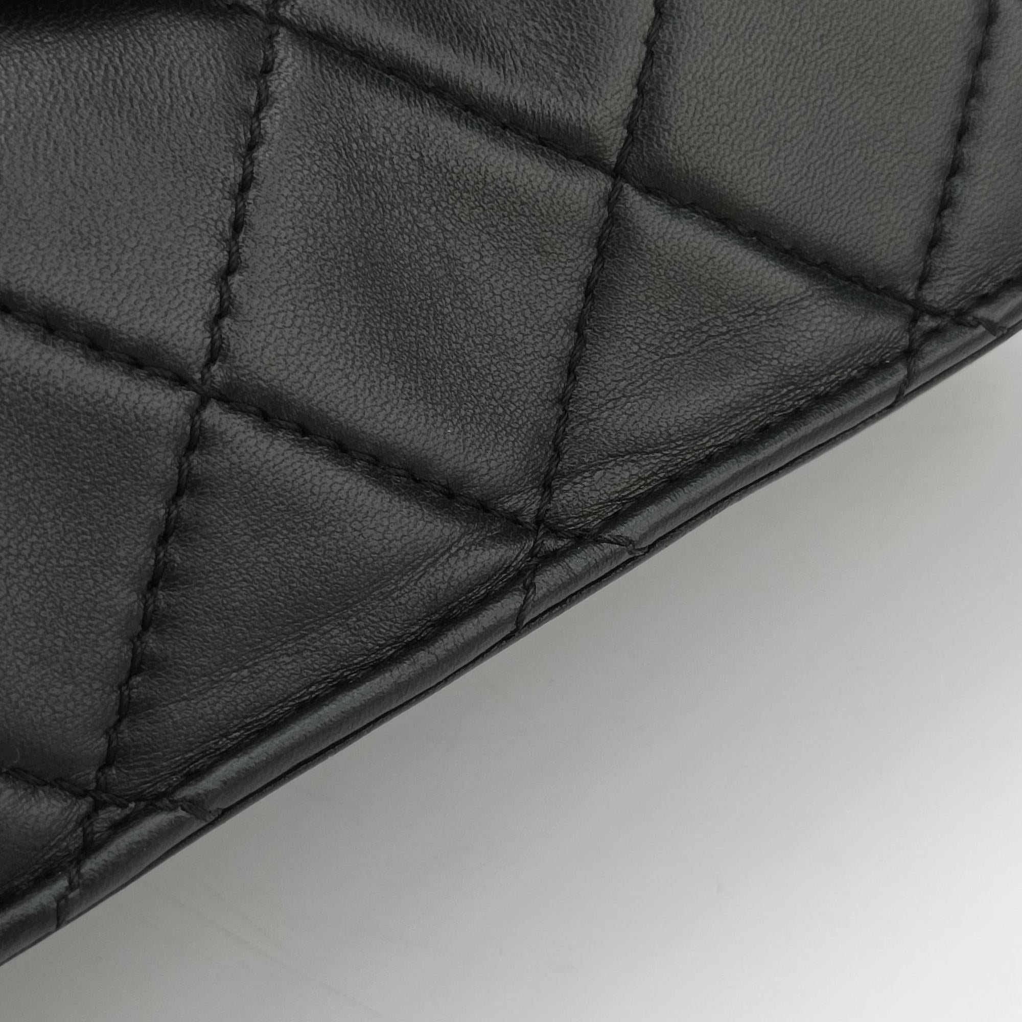 2.55 Matelasse Black lambskin A65613 167357912.55 マトラッセ ブラック ラムスキン A65613 16735791