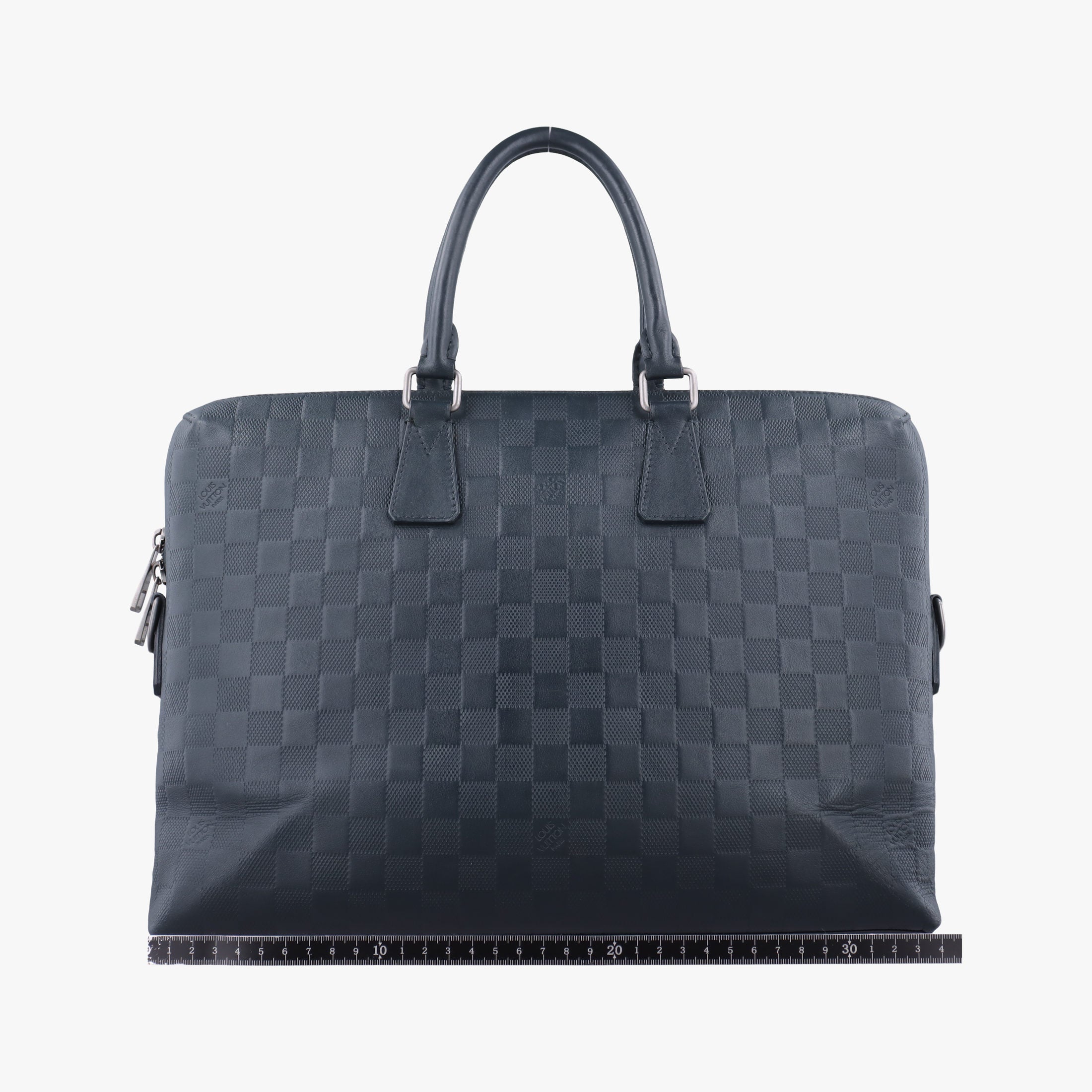 Porte Documents Jour navy Damier Infini N48224 CA3164ポルトドキュマン ジュール ネイビー ダミエ アンフィニ N48224 CA3164