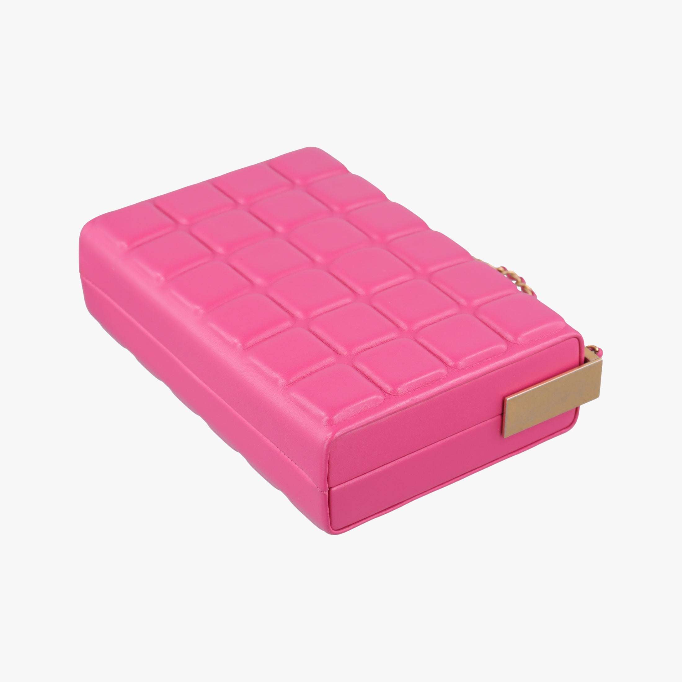 Chocolate Bar Fuchsia Pink lambskin A94482 23642967チョコバー フューシャピンク ラムスキン A94482 23642967