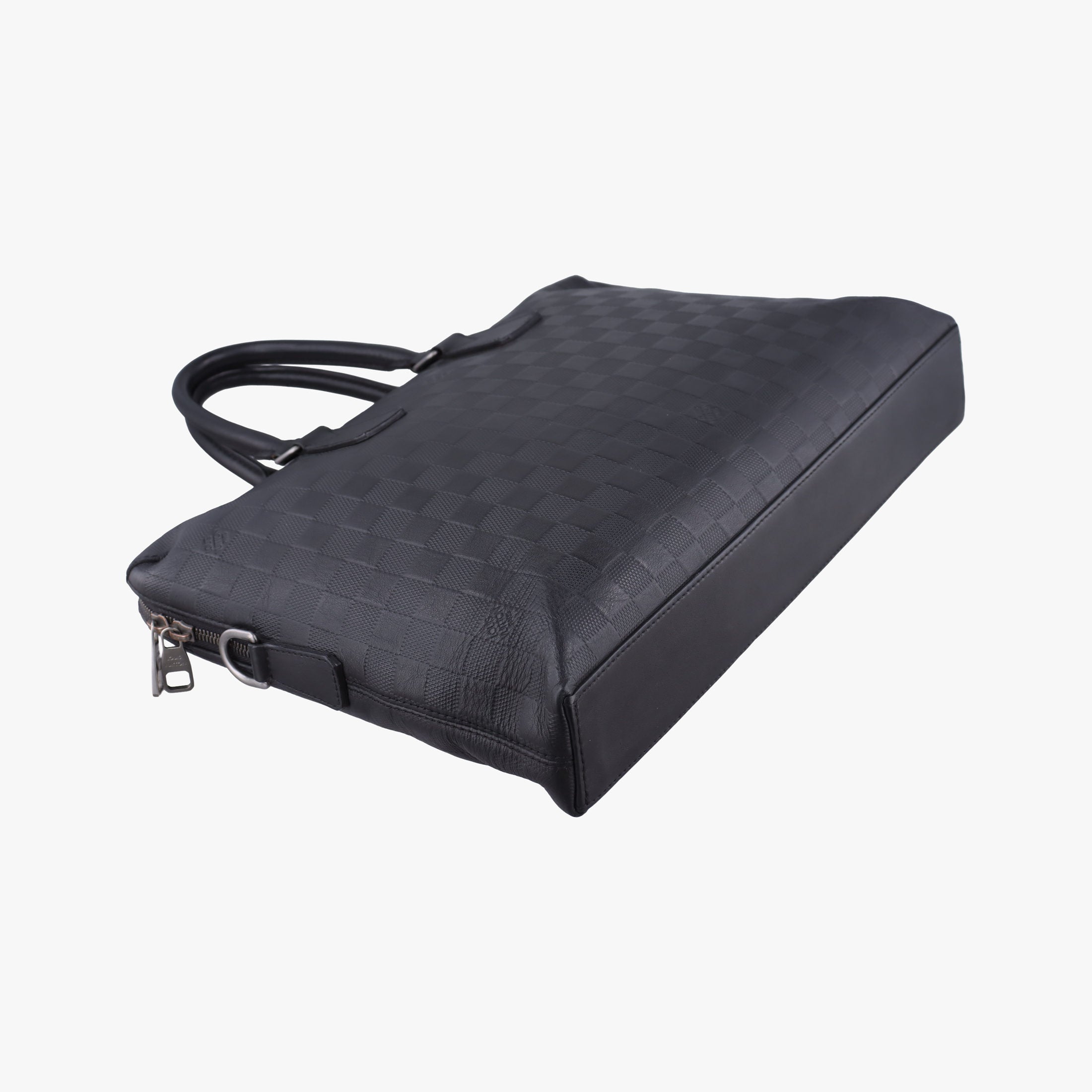 Porte Documents Jour Noir Damier Graphite N48224 CA1194ポルトドキュマン ジュール ノワール ダミエ グラフィット N48224 CA1194