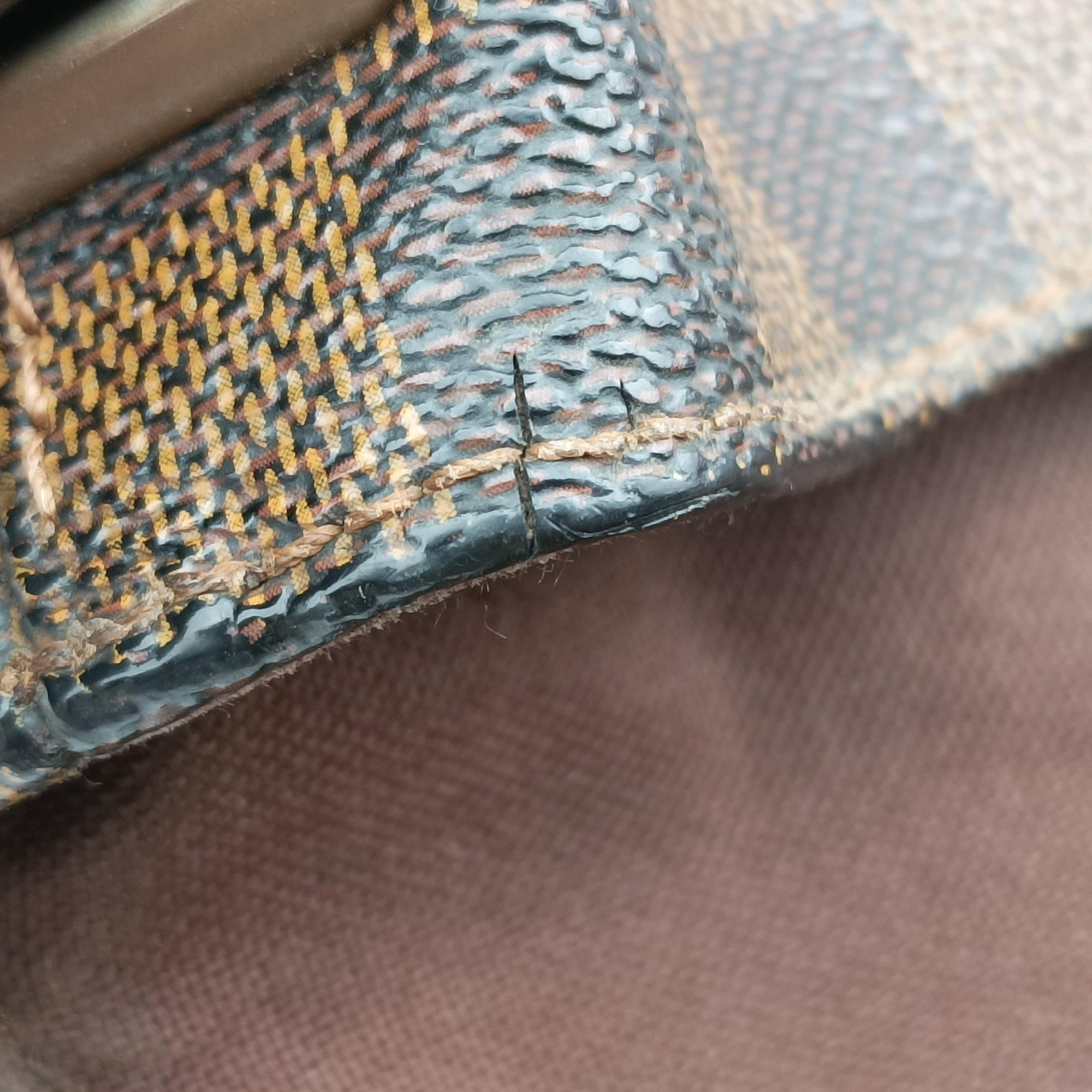 BROOKLYN MM EBENE Damier Canvas N51211 SR3059ブルックリンMM エベヌ ダミエキャンバス N51211 SR3059