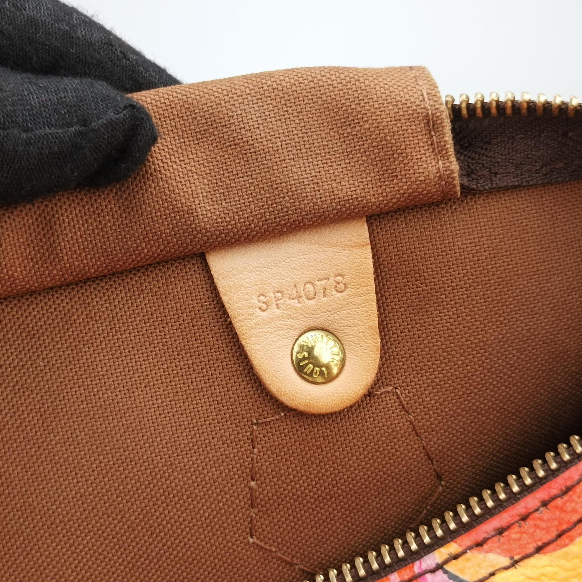 SPEEDY 30 brown×multi Monogram Canvas M48610 SP4078スピーディ30 モノグラム/ブラウン×マルチ モノグラムキャンバス M48610 SP4078