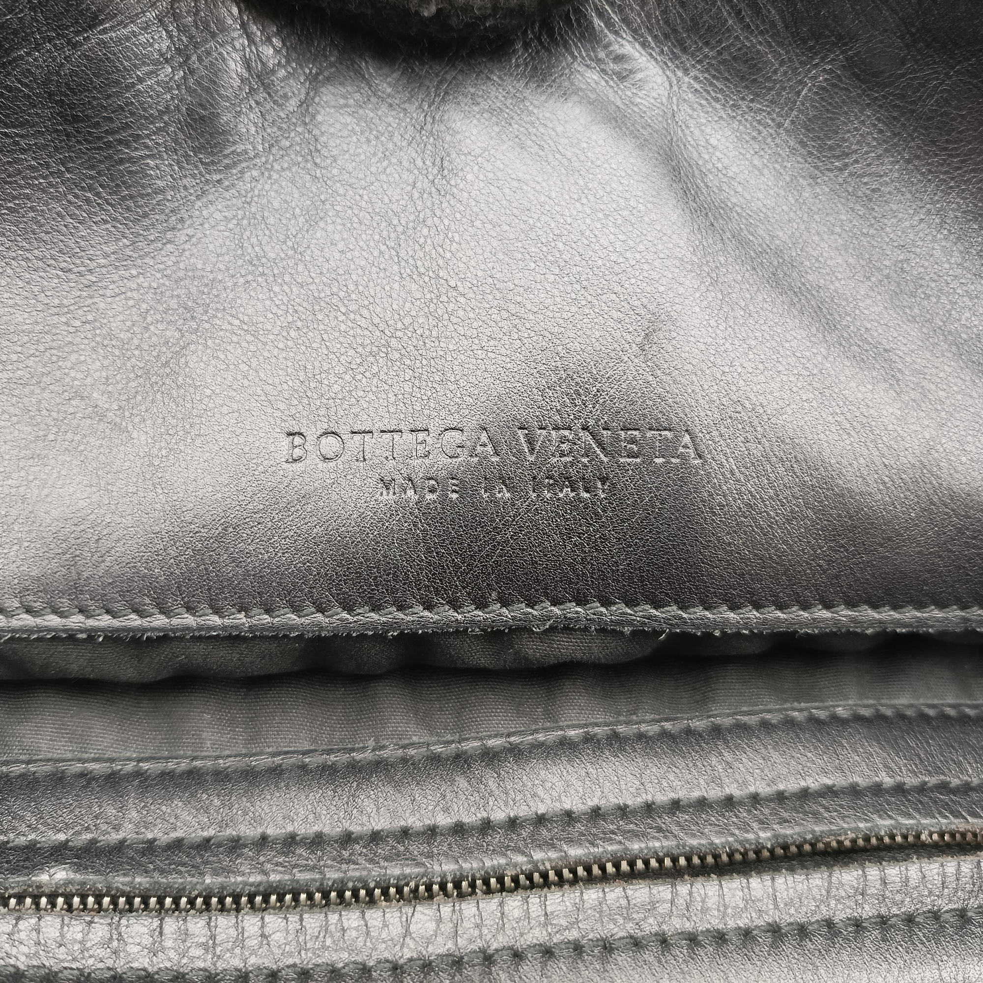 Intrecciato Black lambskin 161623 465C 1000 EPEV 2010 349 Aイントレチャート ブラック ラムスキン 161623 465C 1000 EPEV 2010 349 A