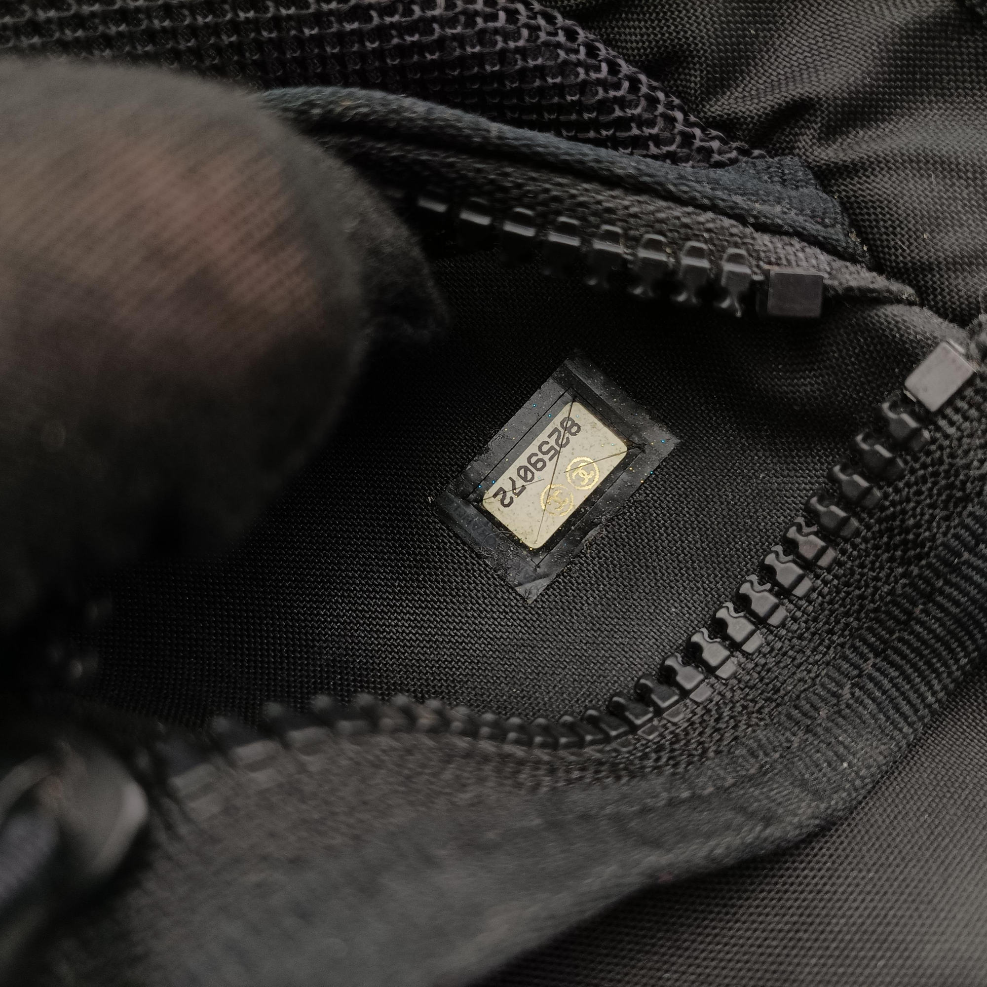 Sport Line Off-White × Black × Grey Nylon × Rubber Trims A22059 8259072スポーツライン オフホワイト × ブラック ナイロン × ラバー A22059 8259072