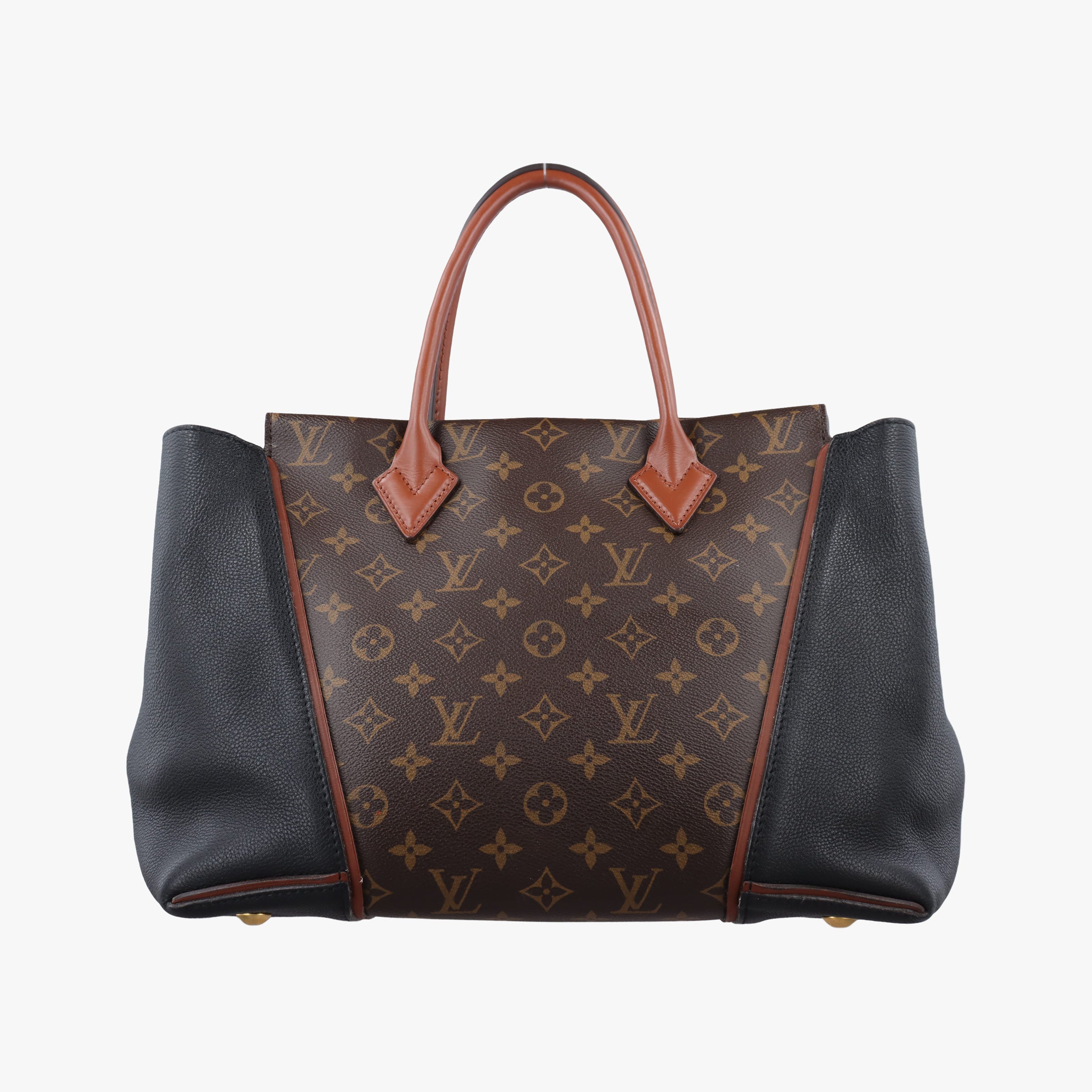 Tote W PM Brown×black Monogram Canvas×calf leather M40942 SP2133トートW PM モノグラム/ブラウン×ブラック モノグラムキャンバス×カーフレザー M40942 SP2133