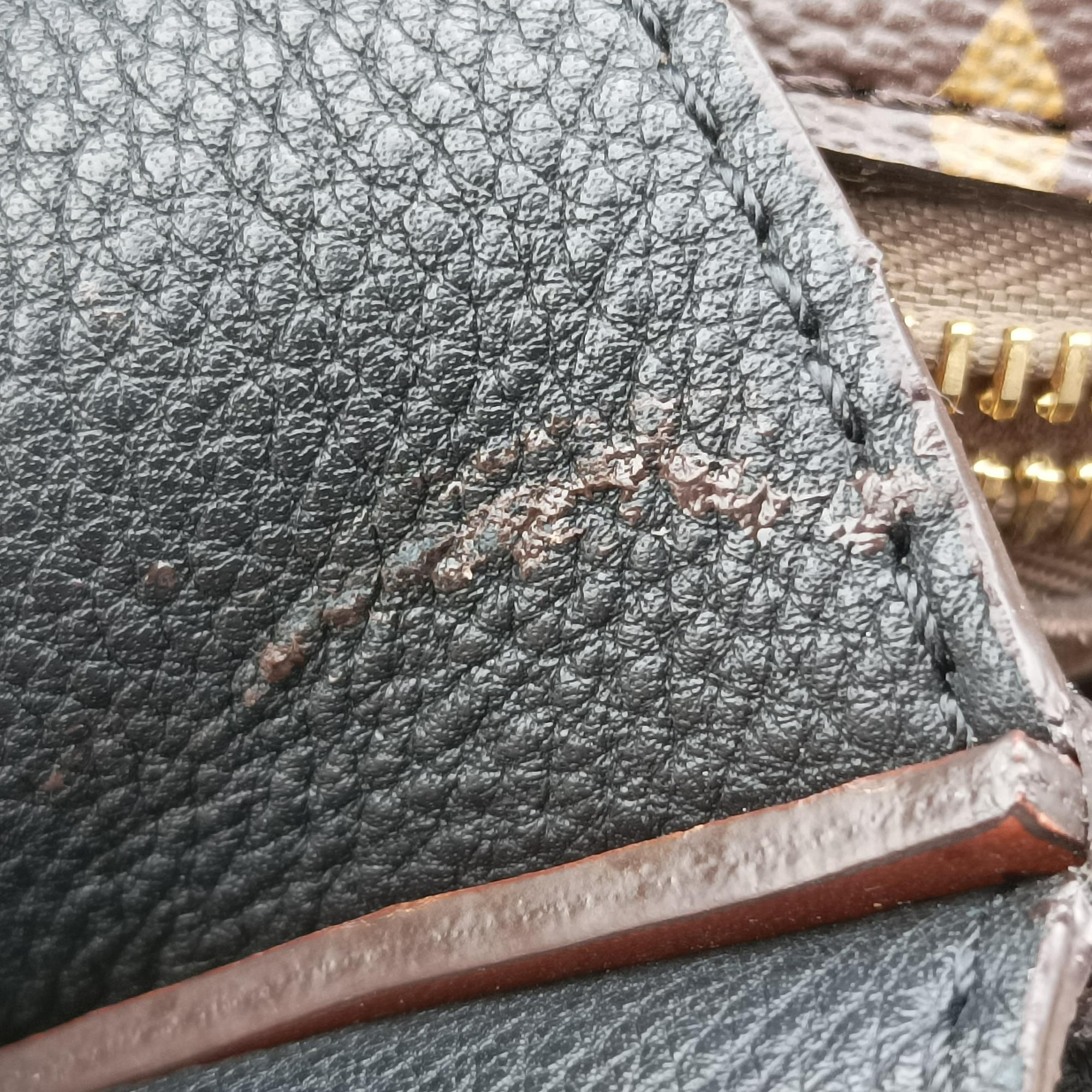 Tote W PM Brown×black Monogram Canvas×calf leather M40942 SP2133トートW PM モノグラム/ブラウン×ブラック モノグラムキャンバス×カーフレザー M40942 SP2133