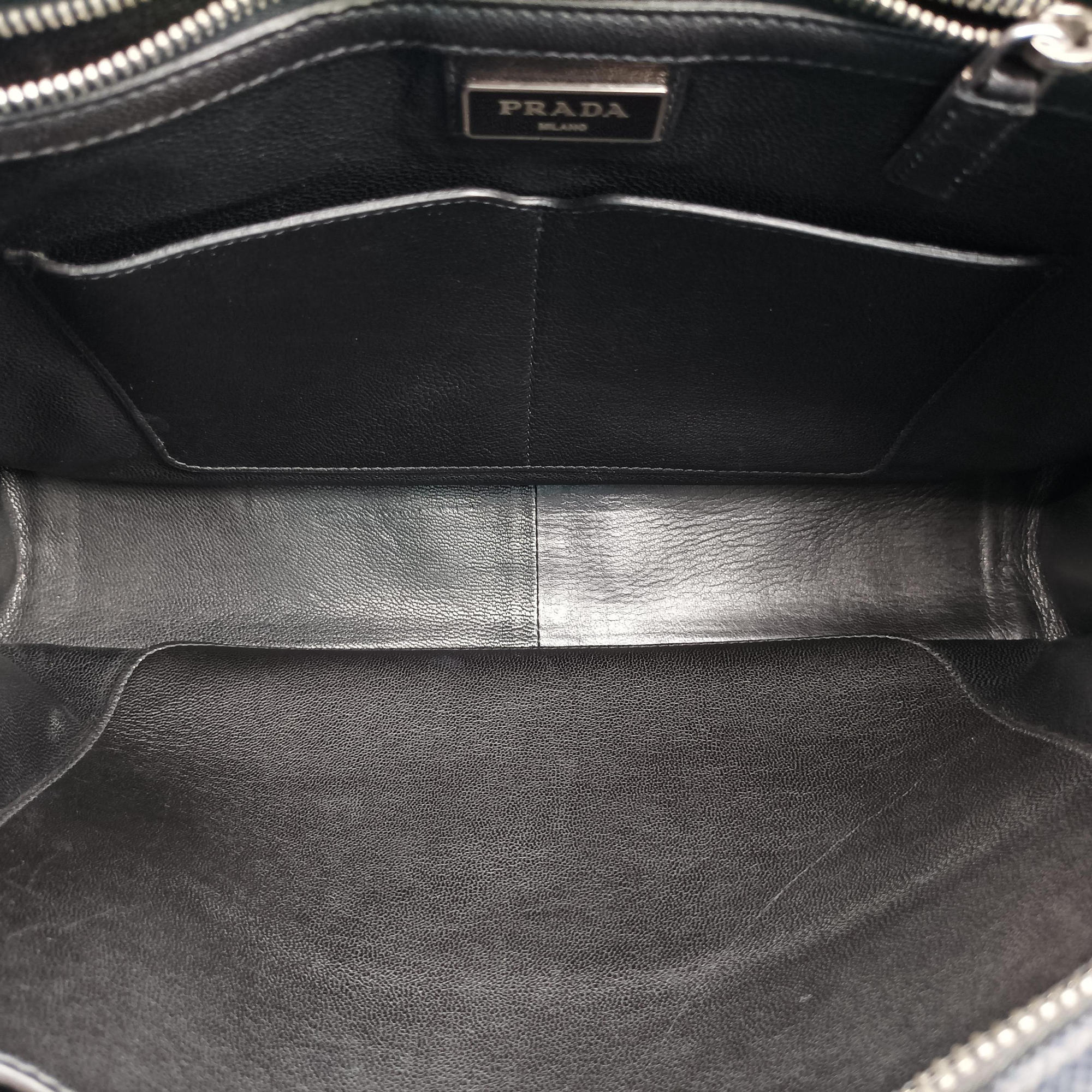 business bag briefcase Navy Camouflage SAFFIANO Leather 2VE365 64ビジネスバッグ ブリーフケース ブルーカモフラ サフィアーノレザー 2VE365 64