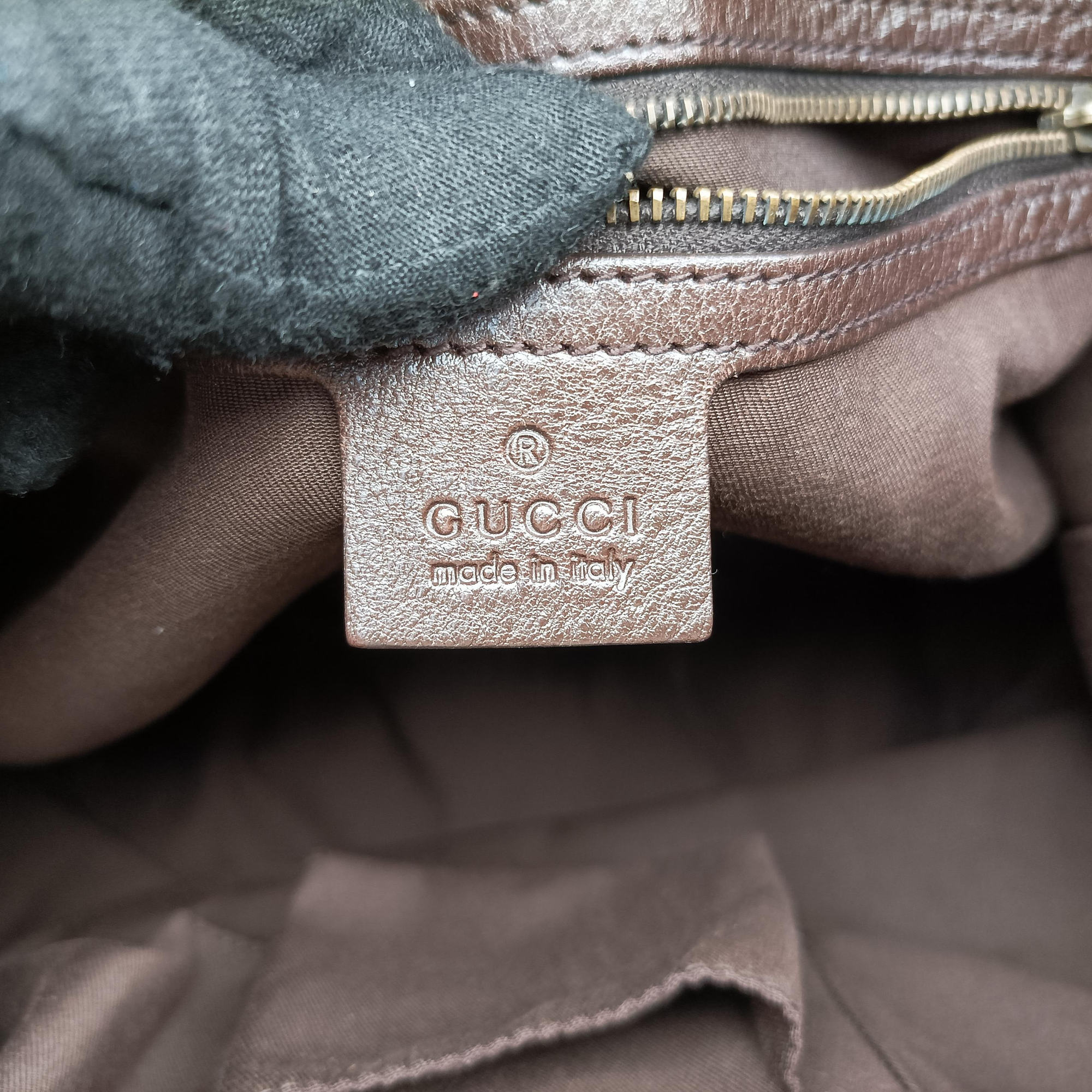 Guccissima Interlocking Icon Hobo Brown leather 223951 D3563587グッチッシマ インターロッキング アイコン ホーボー ブラウン レザー 223951 D3563587