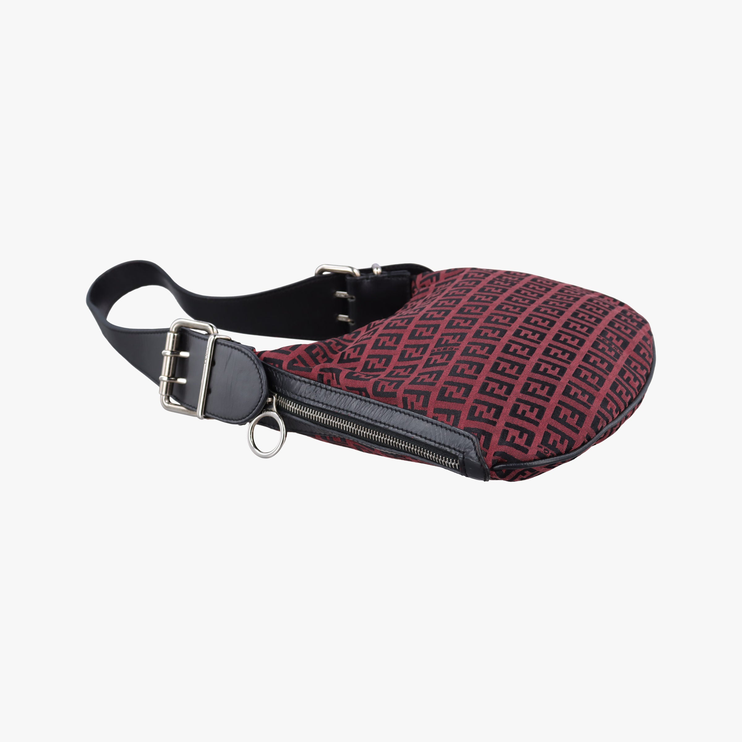 Oyster Zucchino Bordeaux × Black Jacquard Canvas × Leather 831660 Lot number unknownオイスター ズッキーニ ボルドー × ブラック ジャガードキャンバス × レザー 831660 製番不明