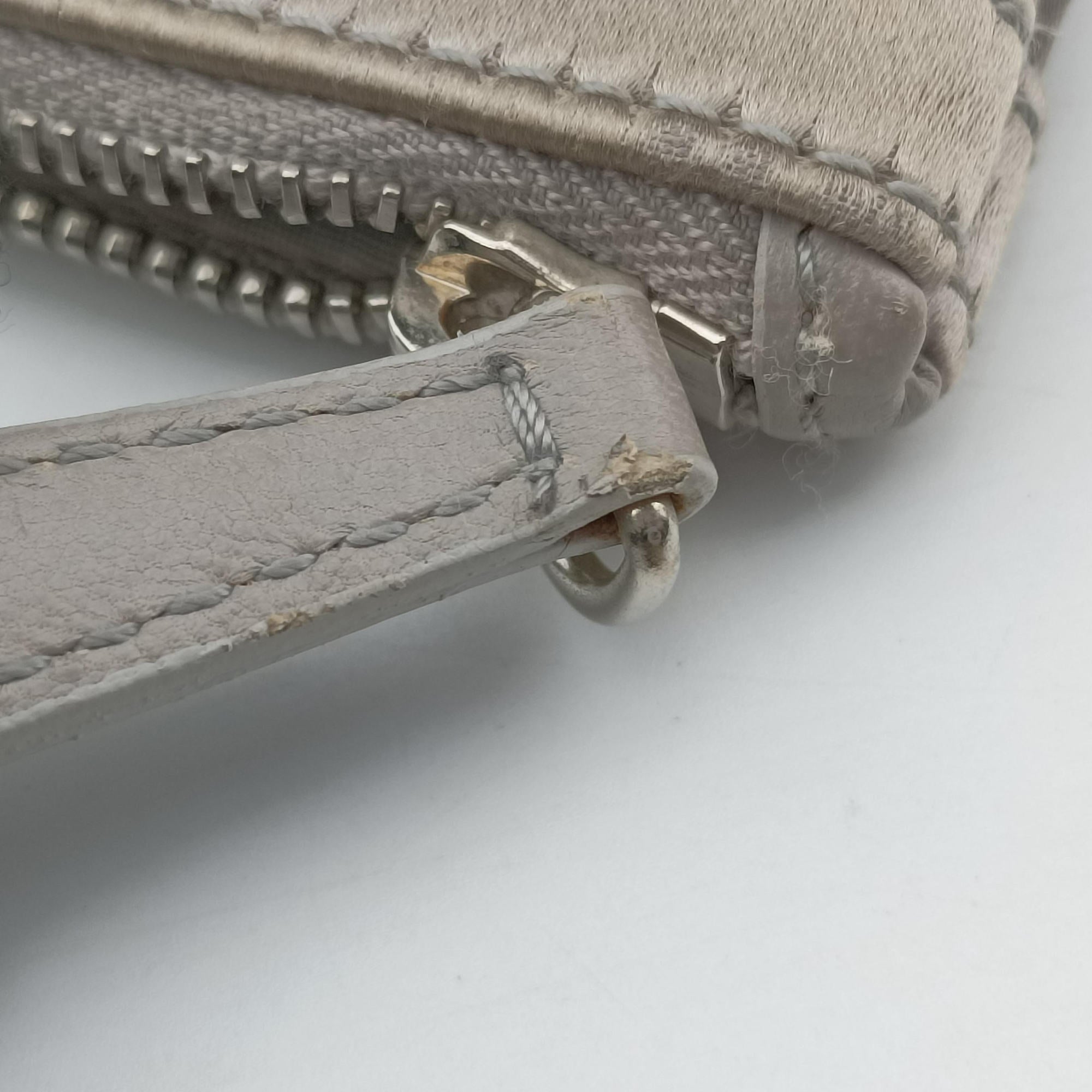Soft Babe Shopping Bag Grey Leather 04-BO-0078ソフト ベイブ ショッピング バッグ グレー レザー 04-BO-0078