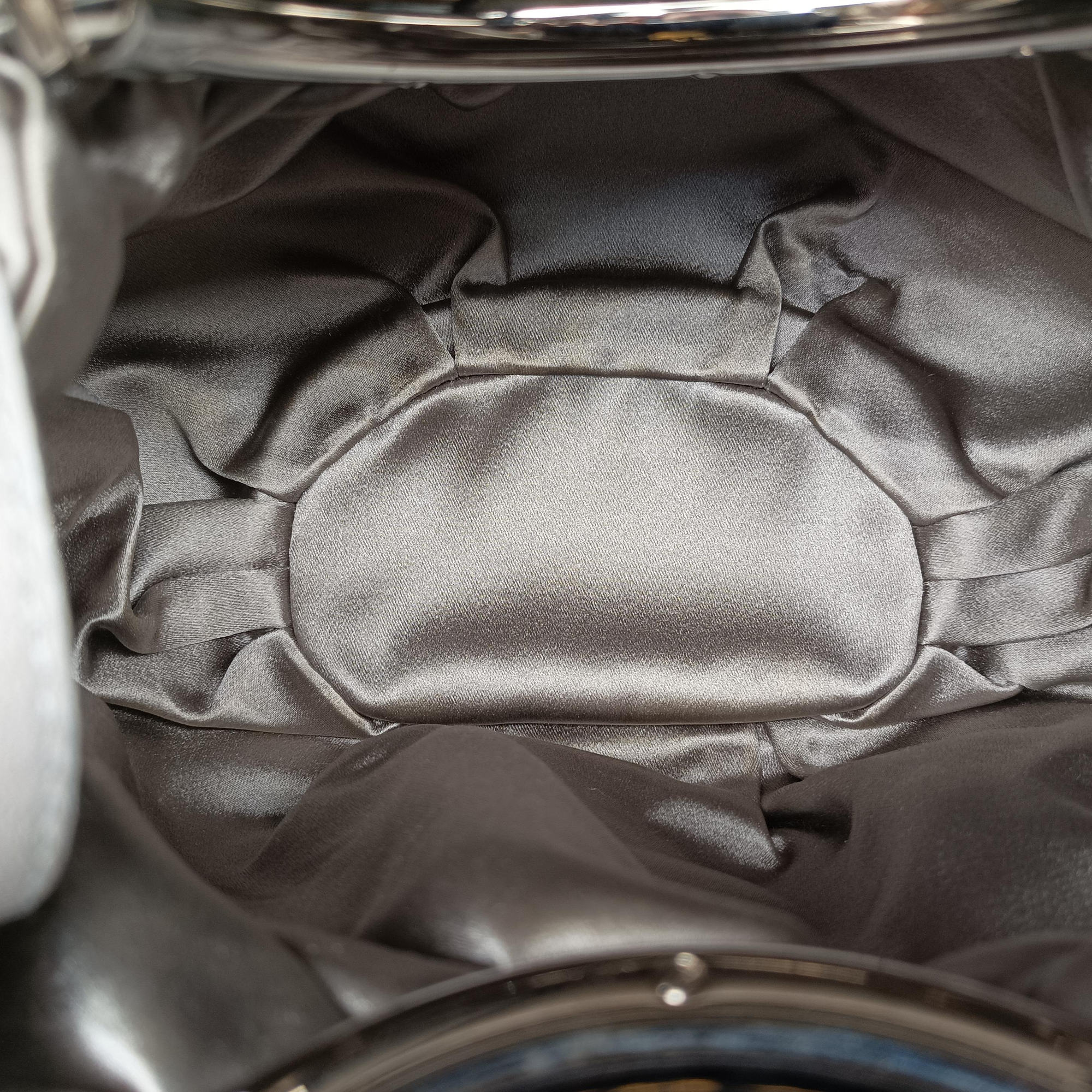 Soft Babe Shopping Bag Grey Leather 04-BO-0078ソフト ベイブ ショッピング バッグ グレー レザー 04-BO-0078