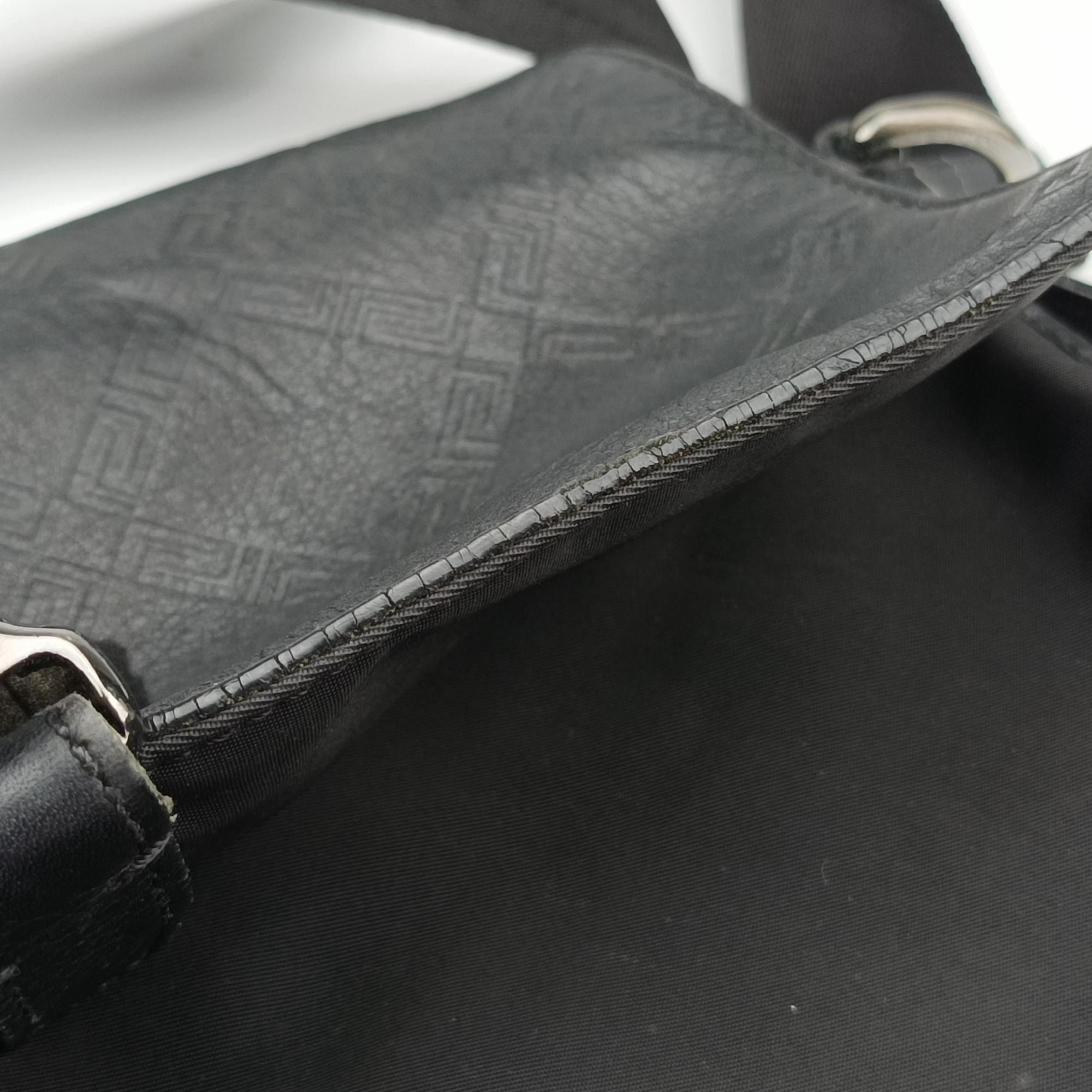 La Medusa Black Leather × Nylon CLG626431827213ラ メドゥーサ ブラック レザー × ナイロン CLG626431827213