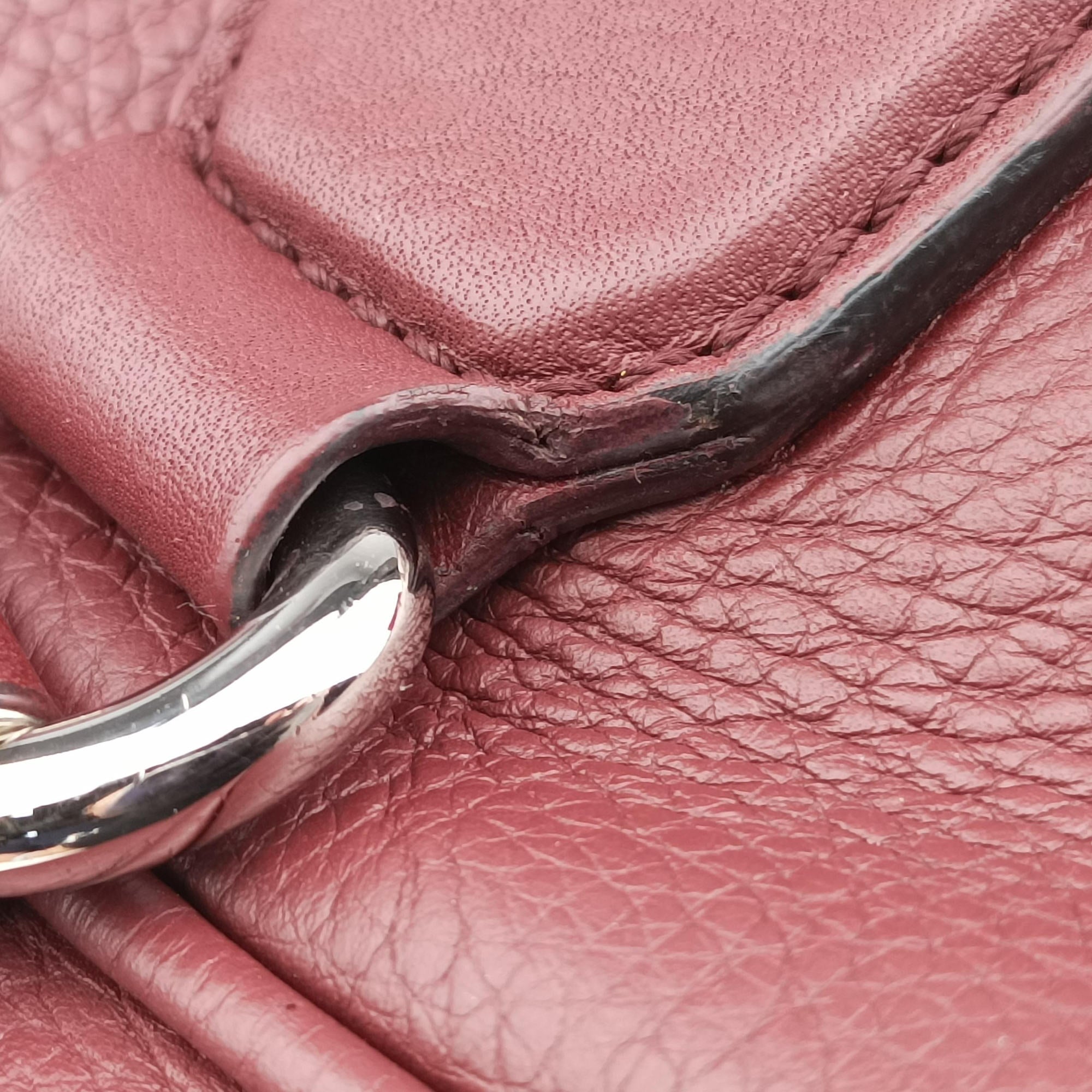 Interlocking G Soho business Burgundy Leather 322057 I014271194インターロッキングG ソーホー ビジネス ワインレッド レザー 322057 I014271194