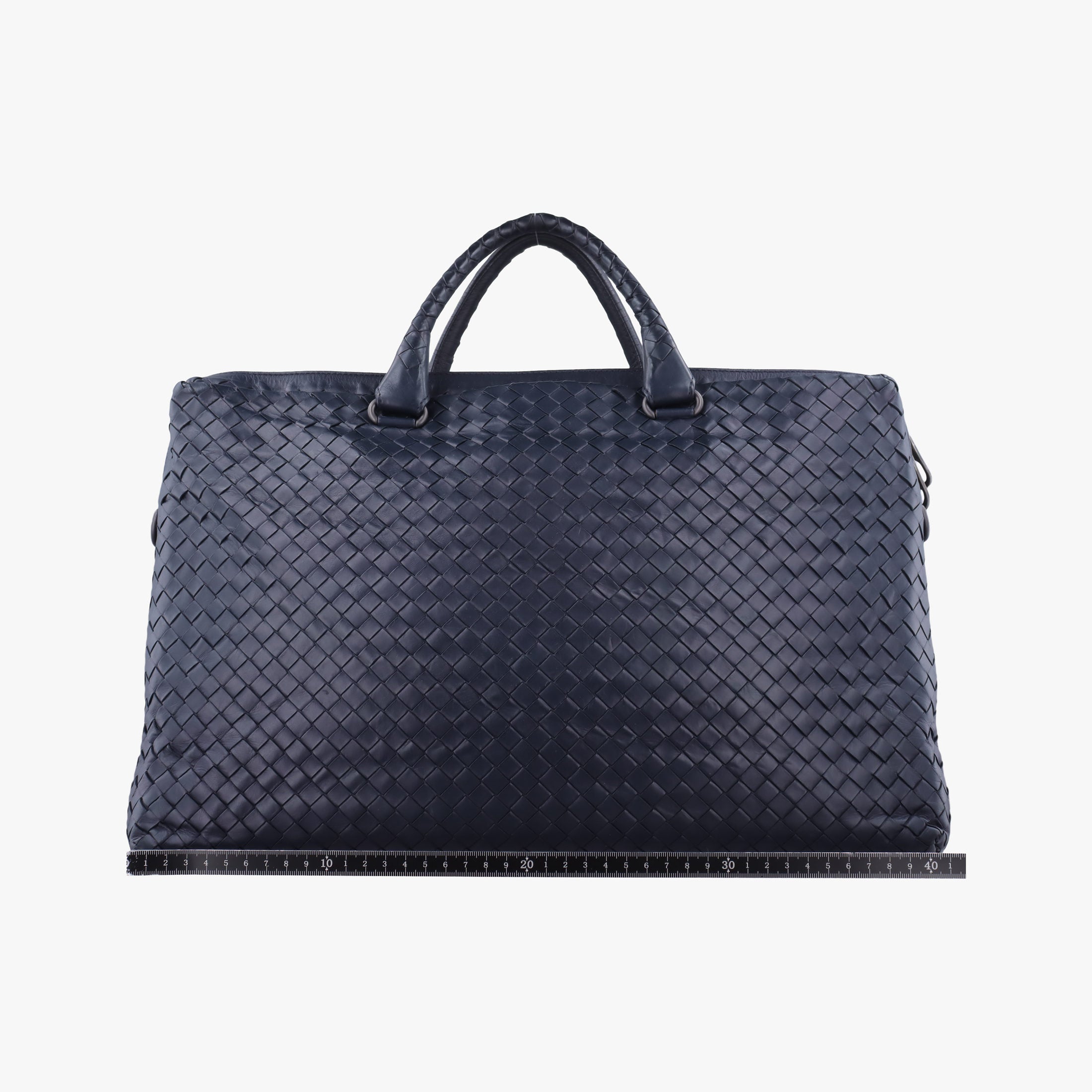 Intrecciato Briefcase Navy lambskin B05100682Rイントレチャート ブリーフケース ネイビー ラムスキン B05100682R