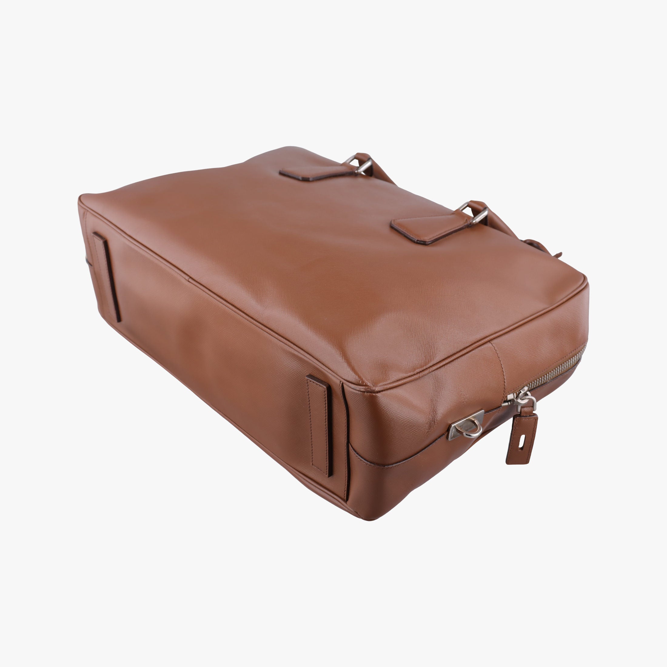 business bag briefcase Brown SAFFIANO Leather 2VE363 3 113ビジネスバッグ ブリーフケース ブラウン サフィアーノレザー 2VE363 3 113