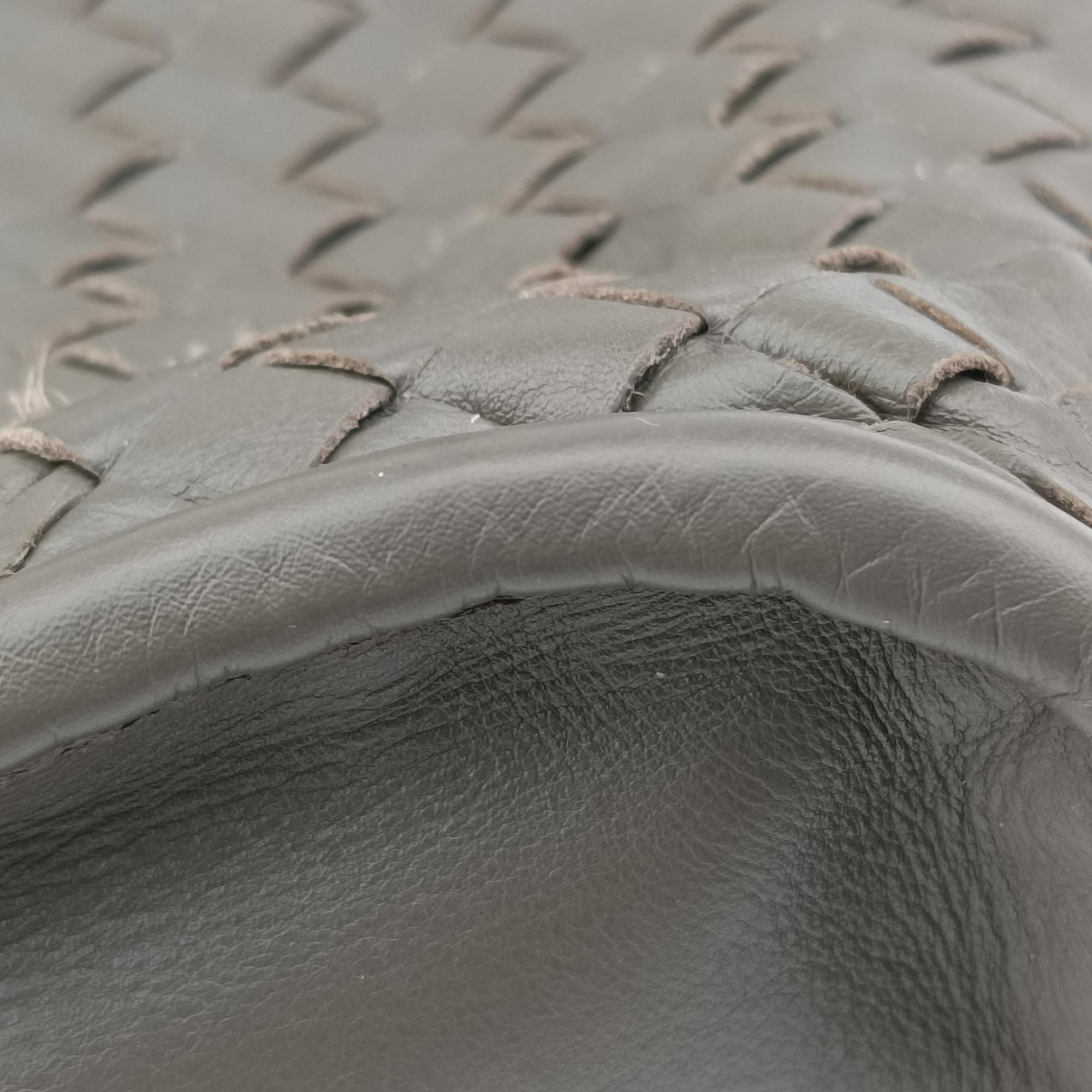 Intrecciato Grey lambskin B00771083Qイントレチャート グレー ラムスキン B00771083Q