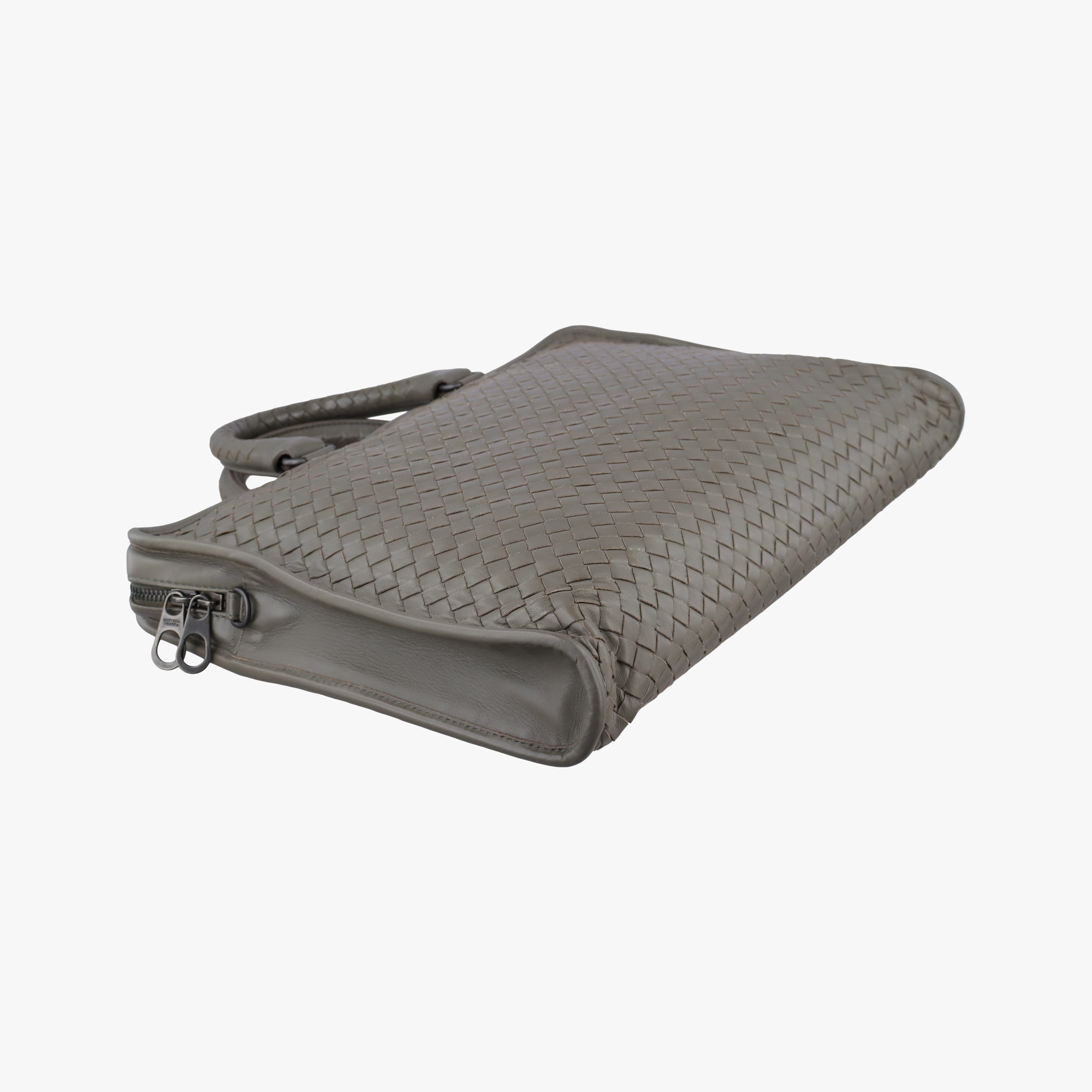 Intrecciato Grey lambskin B00771083Qイントレチャート グレー ラムスキン B00771083Q