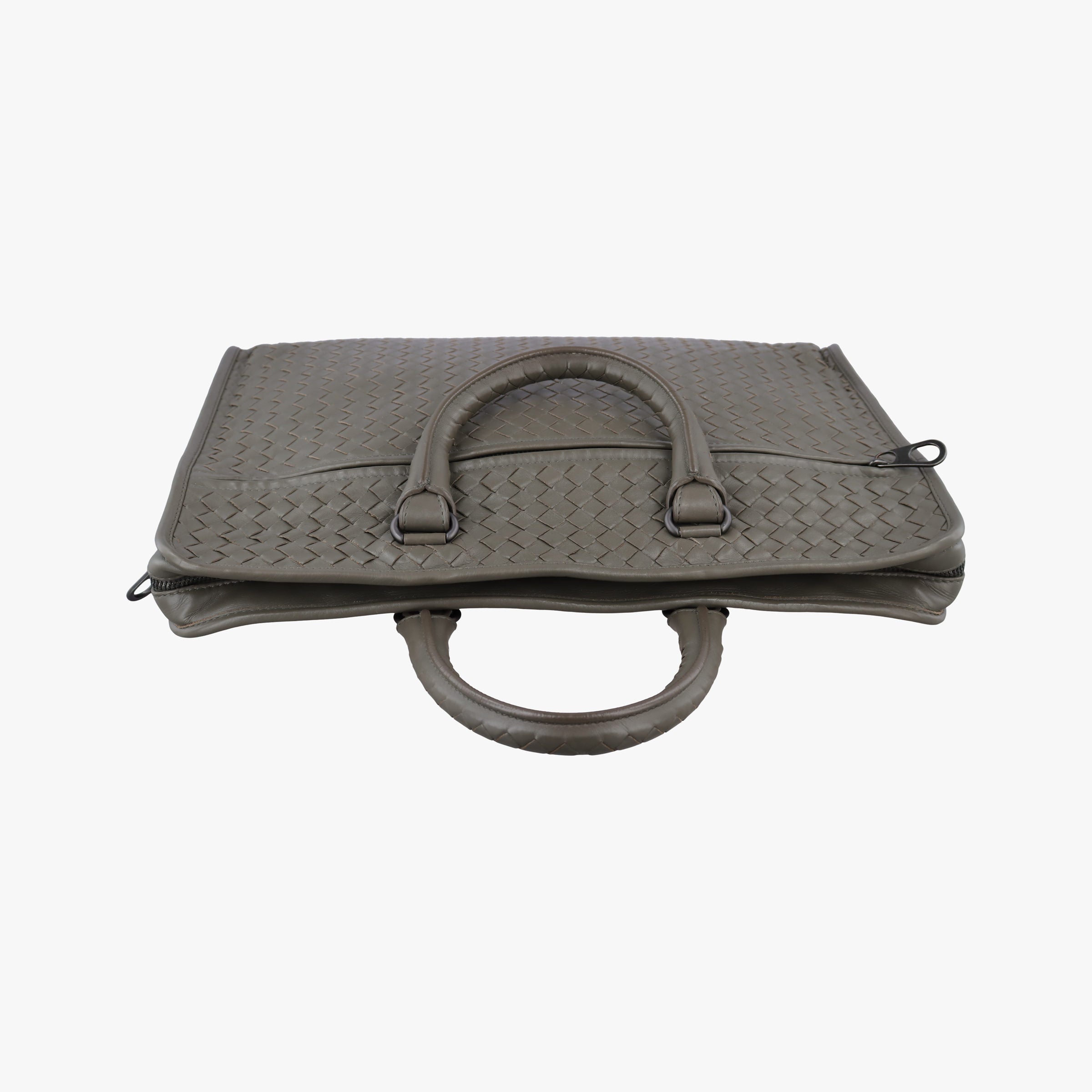 Intrecciato Grey lambskin B00771083Qイントレチャート グレー ラムスキン B00771083Q