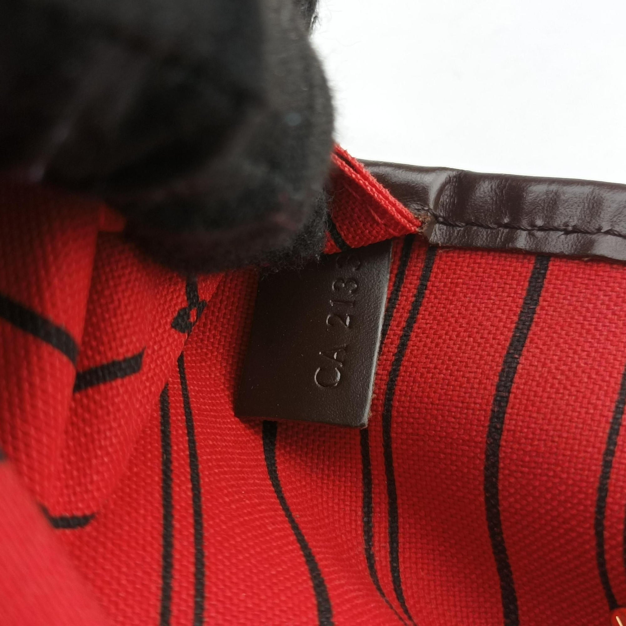 NEVERFULL MM EBENE Damier Canvas N51105 CA2133ネヴァーフルMM エベヌ ダミエキャンバス N51105 CA2133