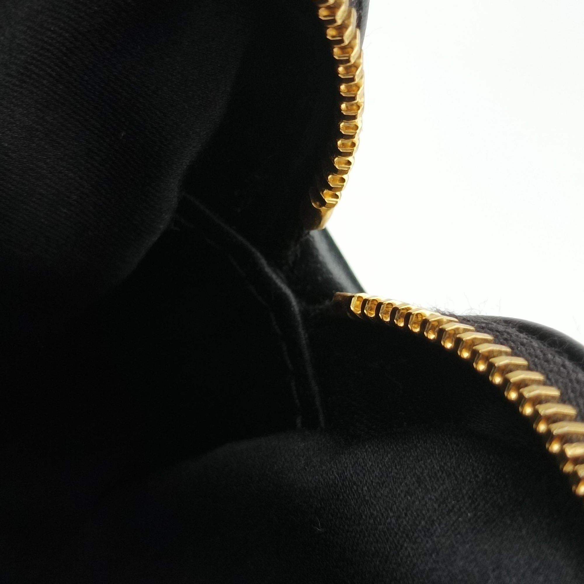 Logo belt Black leather 58ロゴベルト ブラック レザー 58